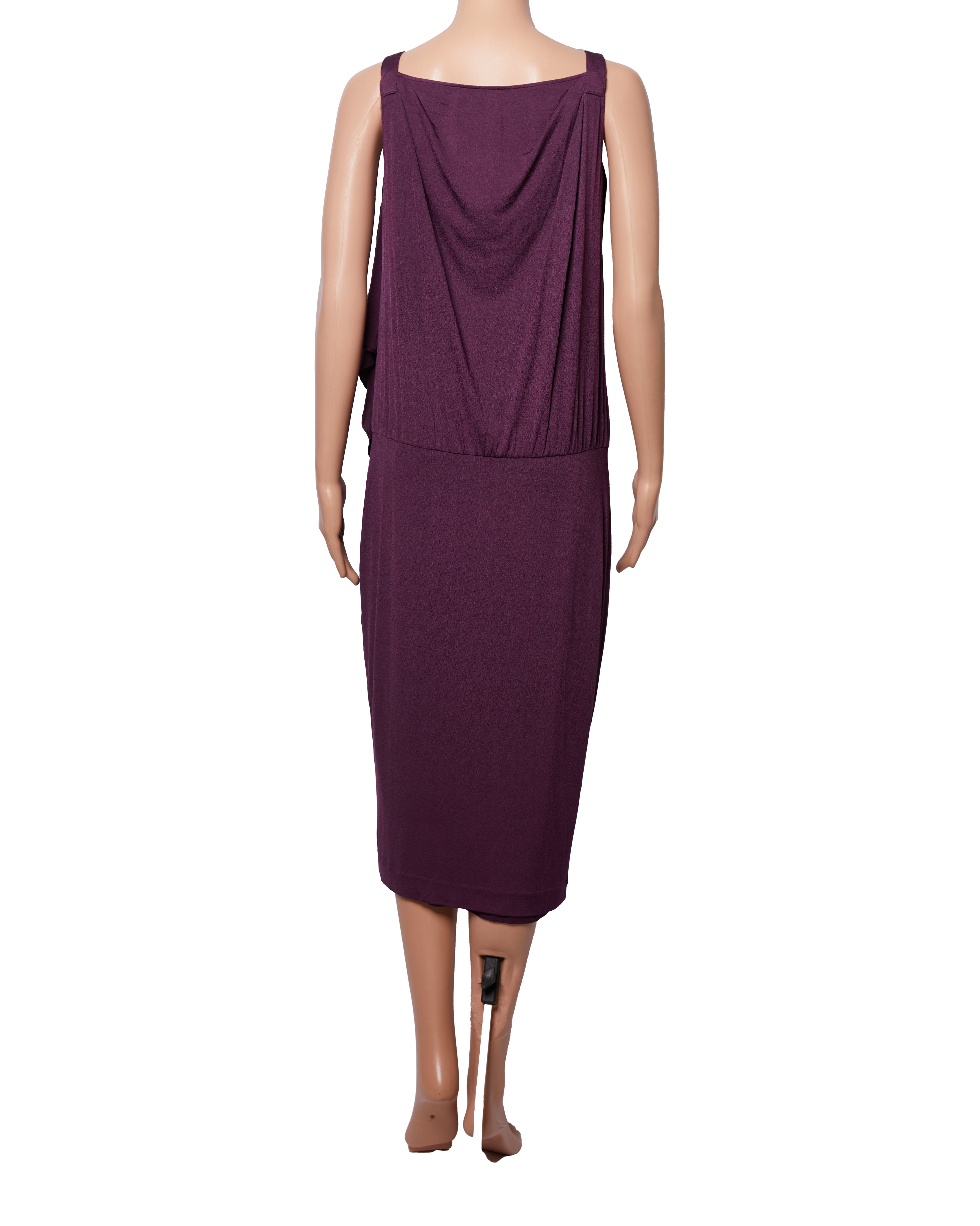 Escada Back Cowl Neck Dress