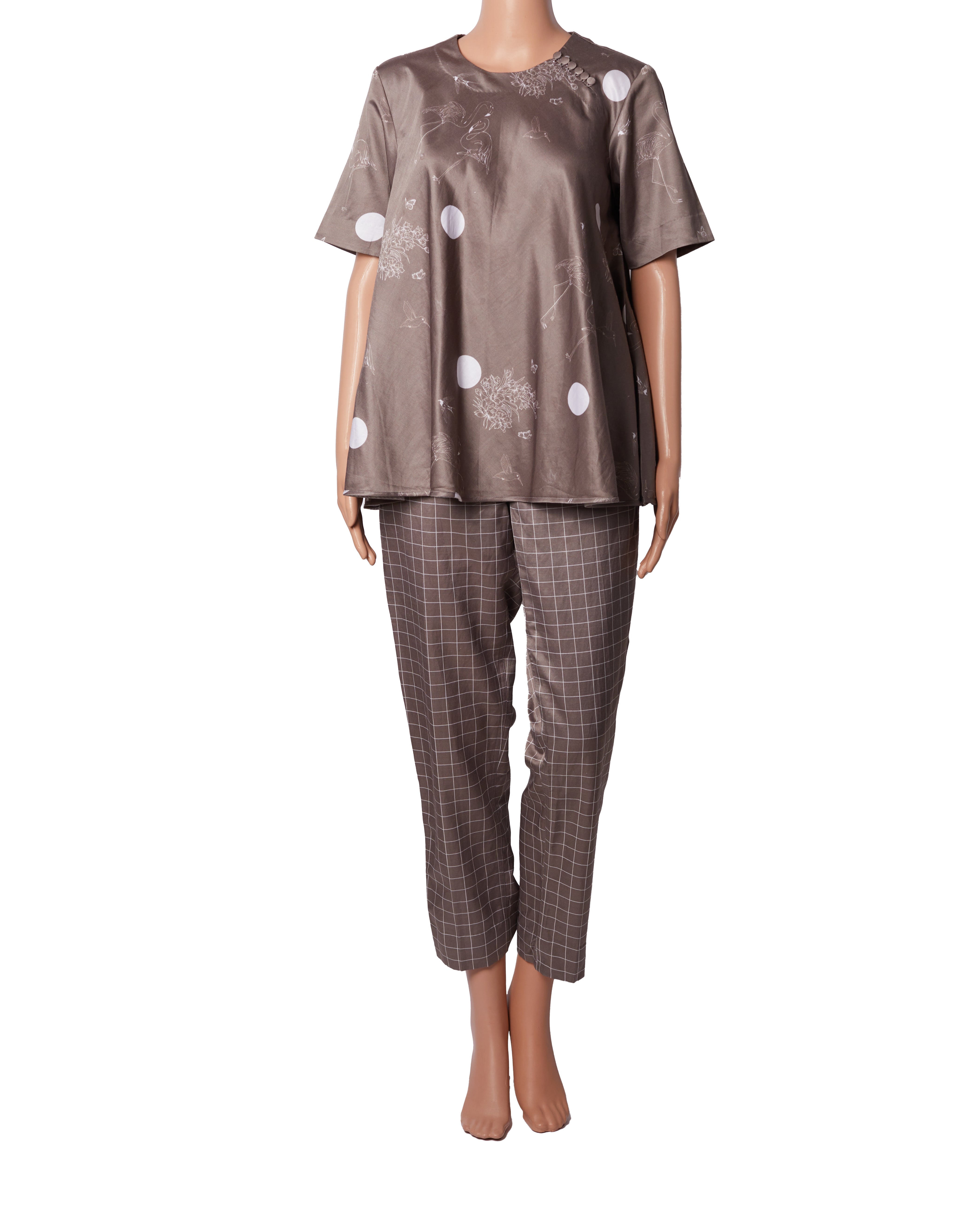 Sneha Arora Grey Set