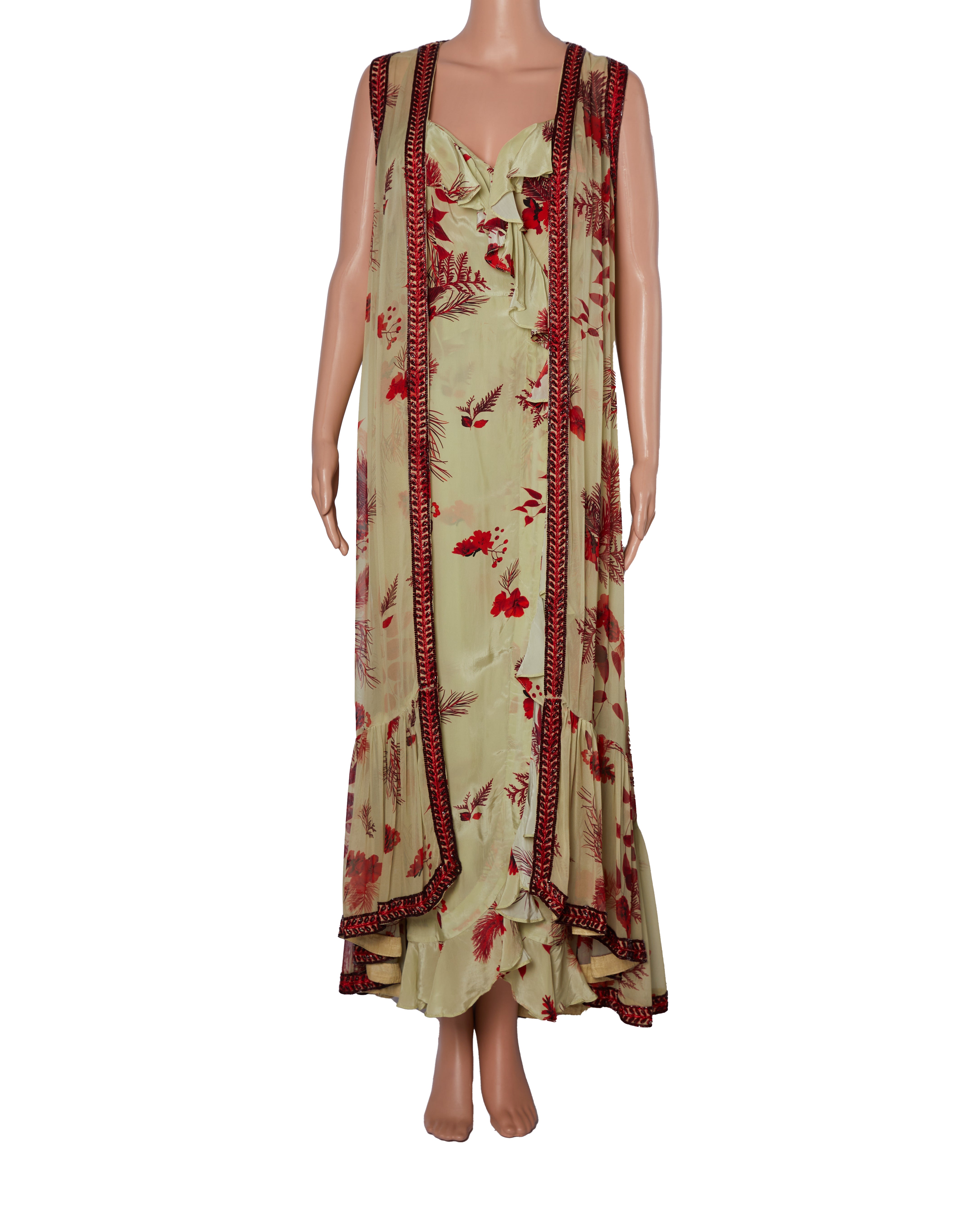 Arpita Mehta Cape Set Kurta + cape