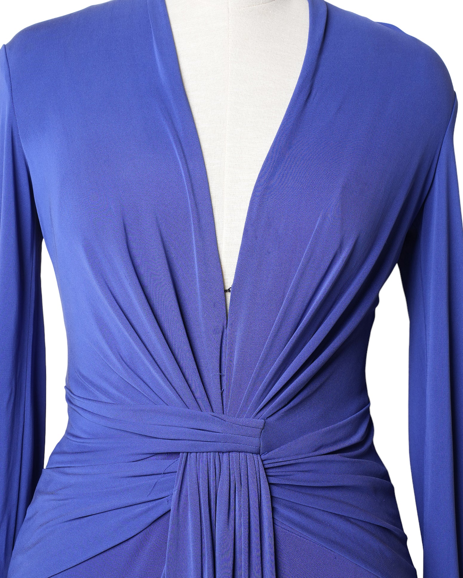 Issa London Front Knot Blue Gown