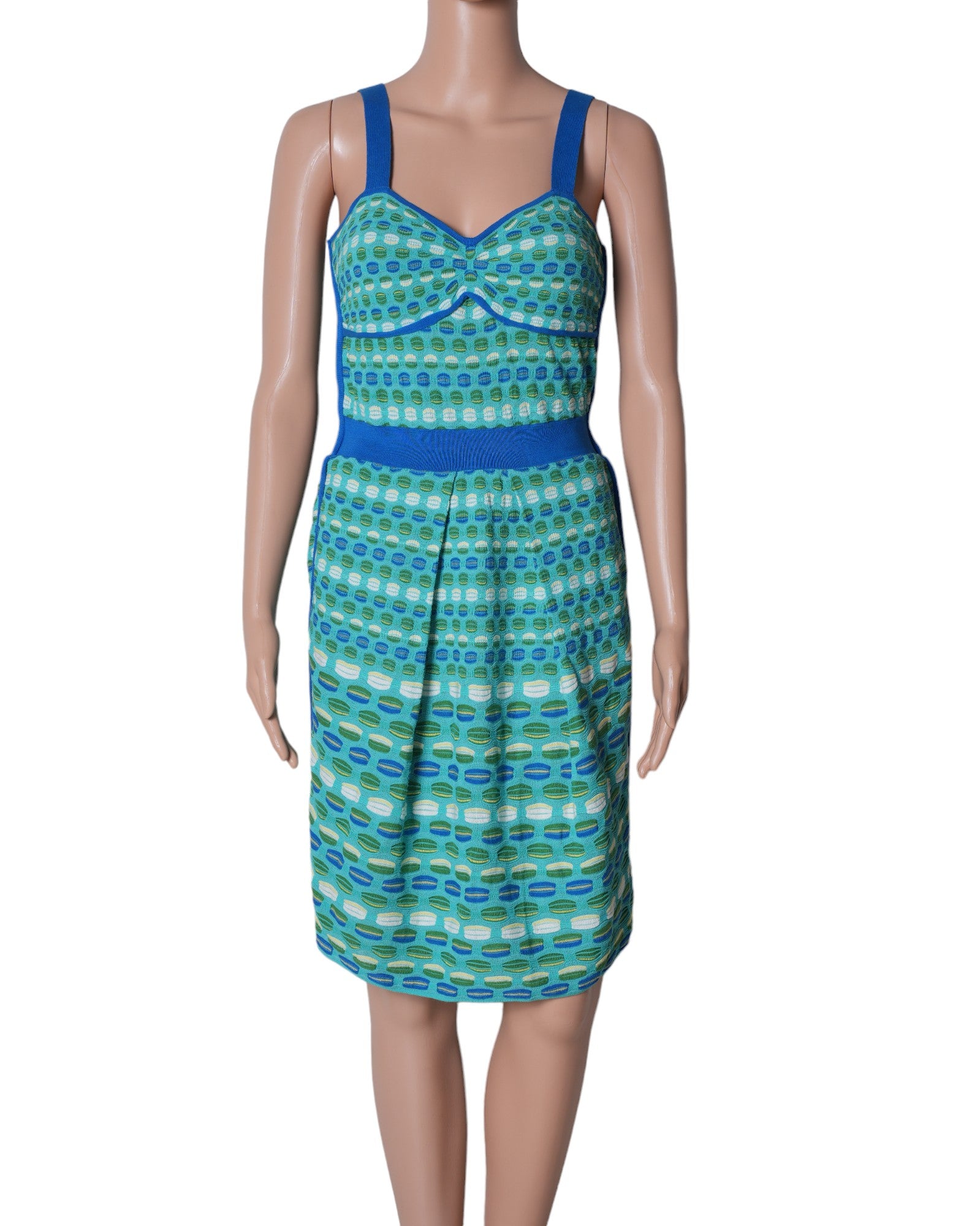 Missoni Vintage Blue & Green Dress