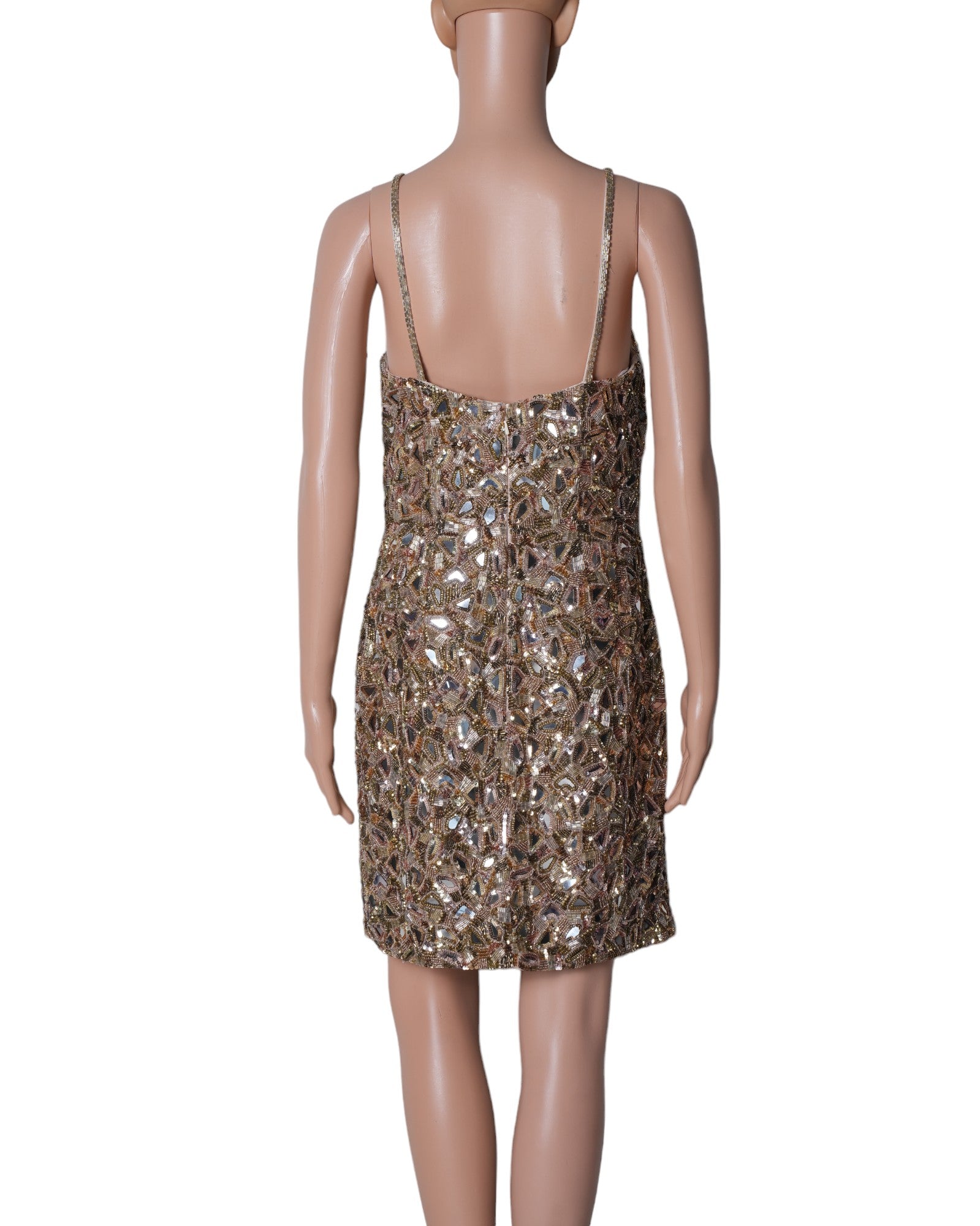 New Le Lis Blanc Gold Dress