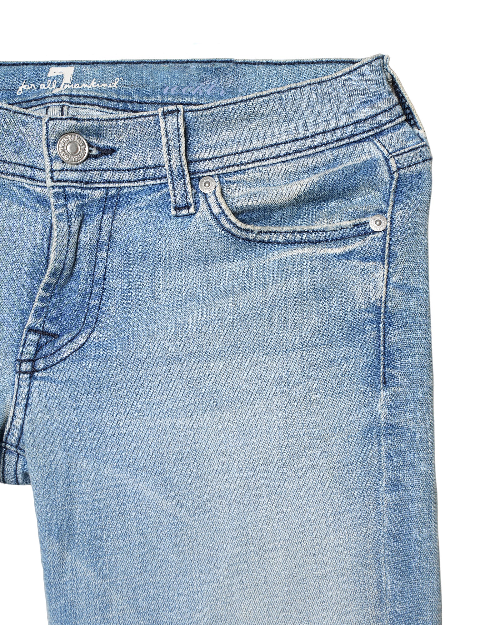 7 For All Mankind Blue Jeans