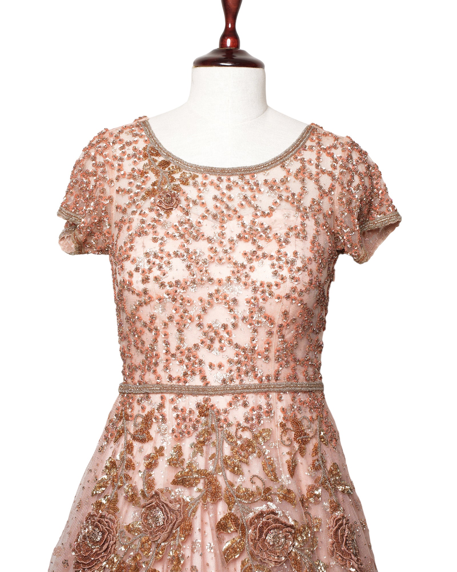 Dolly J Embellished Gown