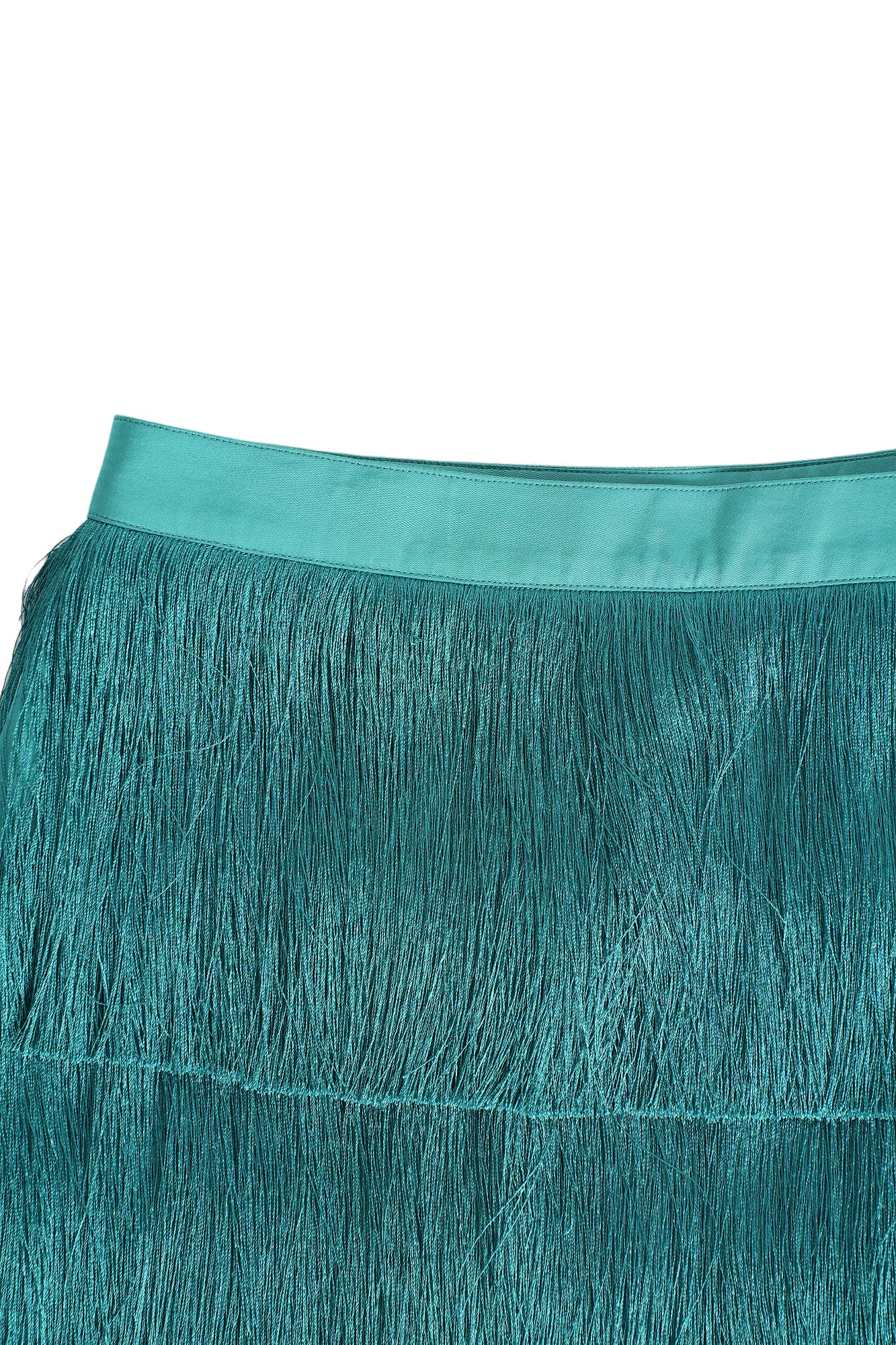431-88 By Shweta Kapur Fringe Skirt