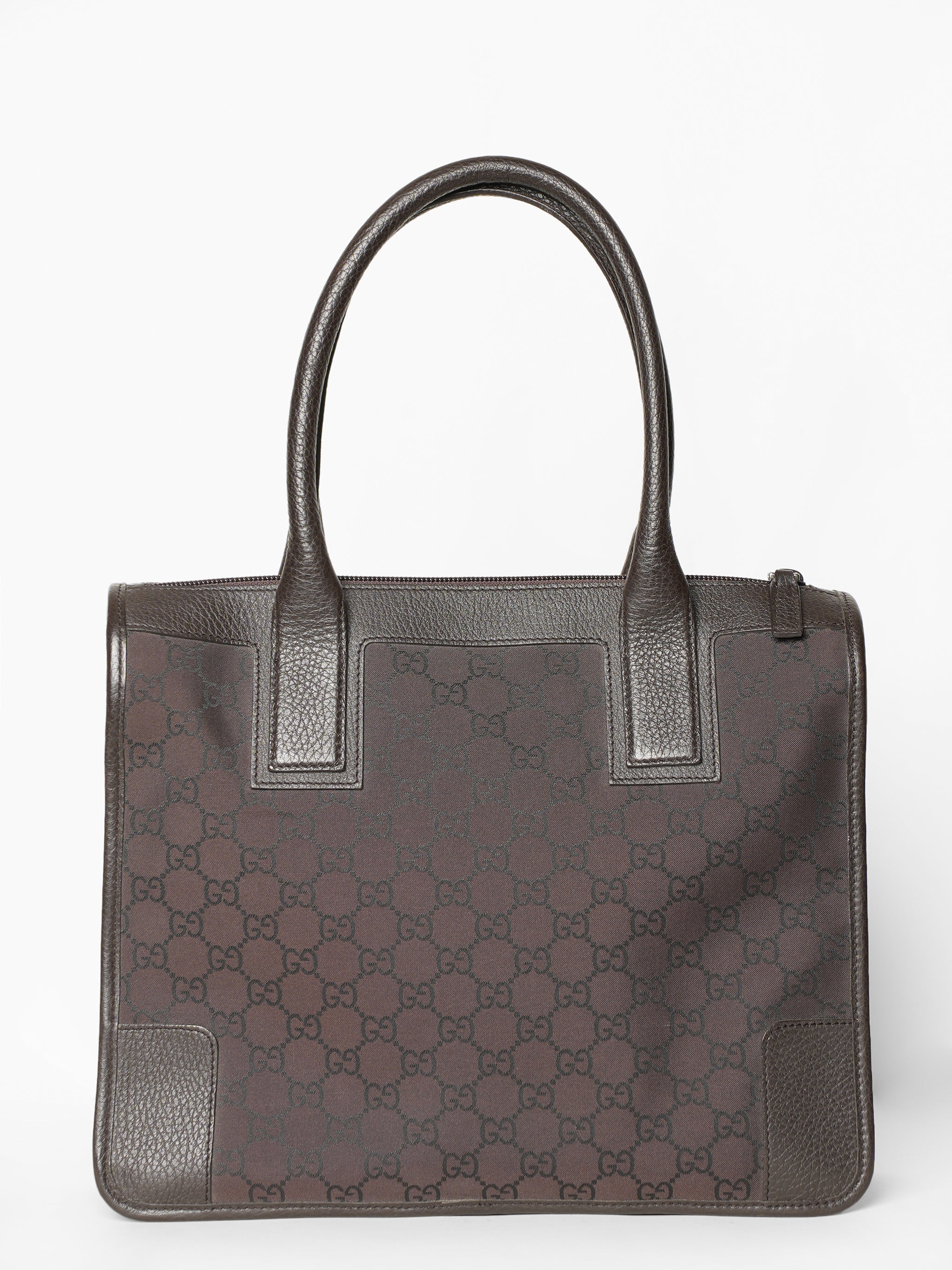 *New* Gucci Vintage Nylon Monogram Tote Bag