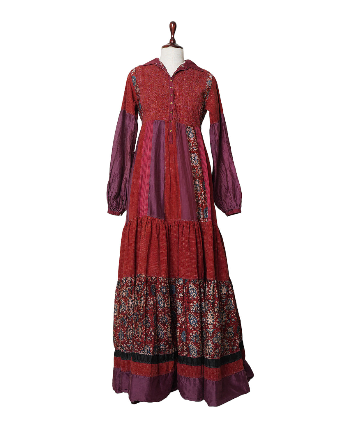 Pero Full Long & Collar Neck Dress