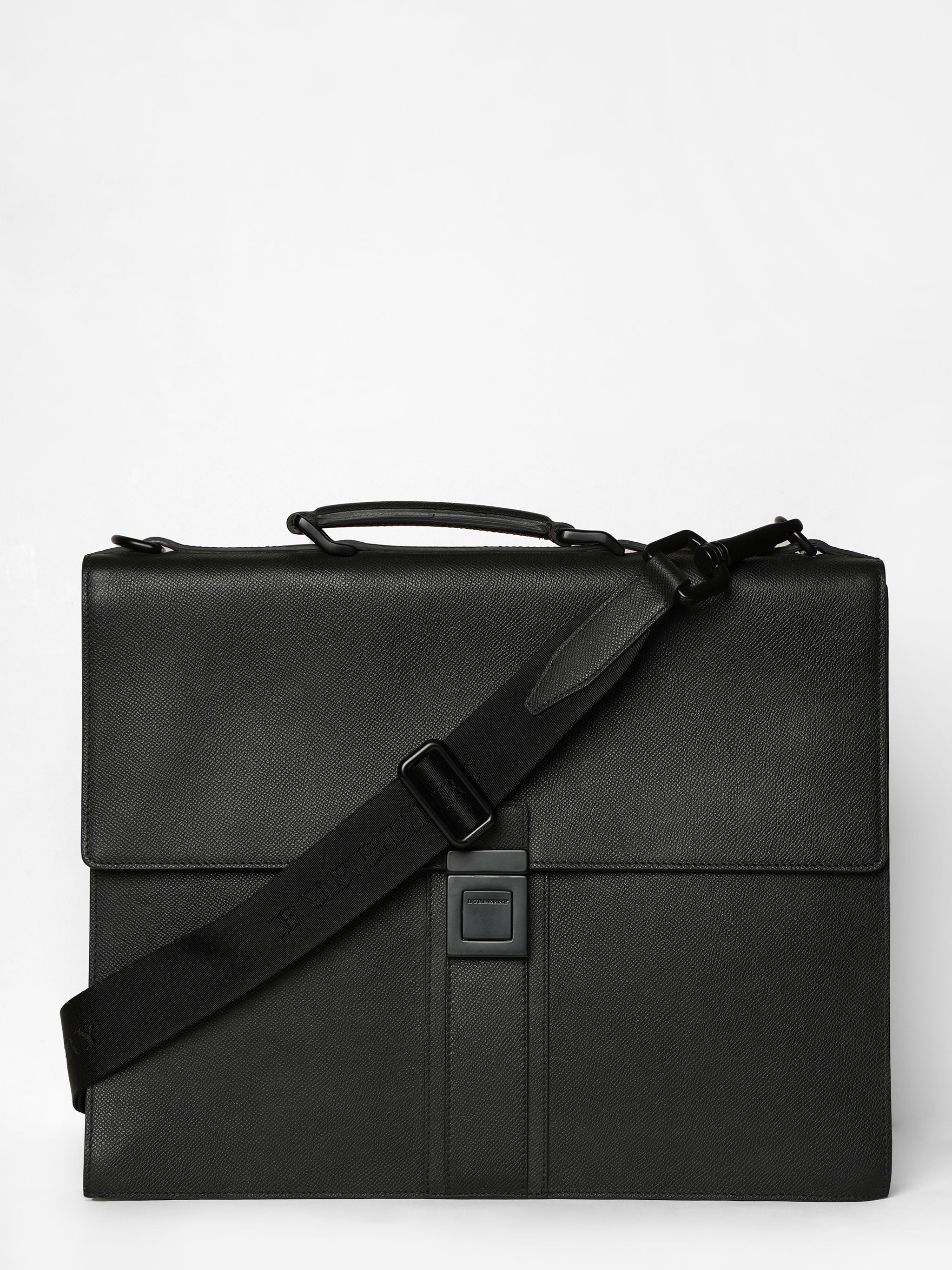 *New* Burberry Roseberry Black Leather Bag