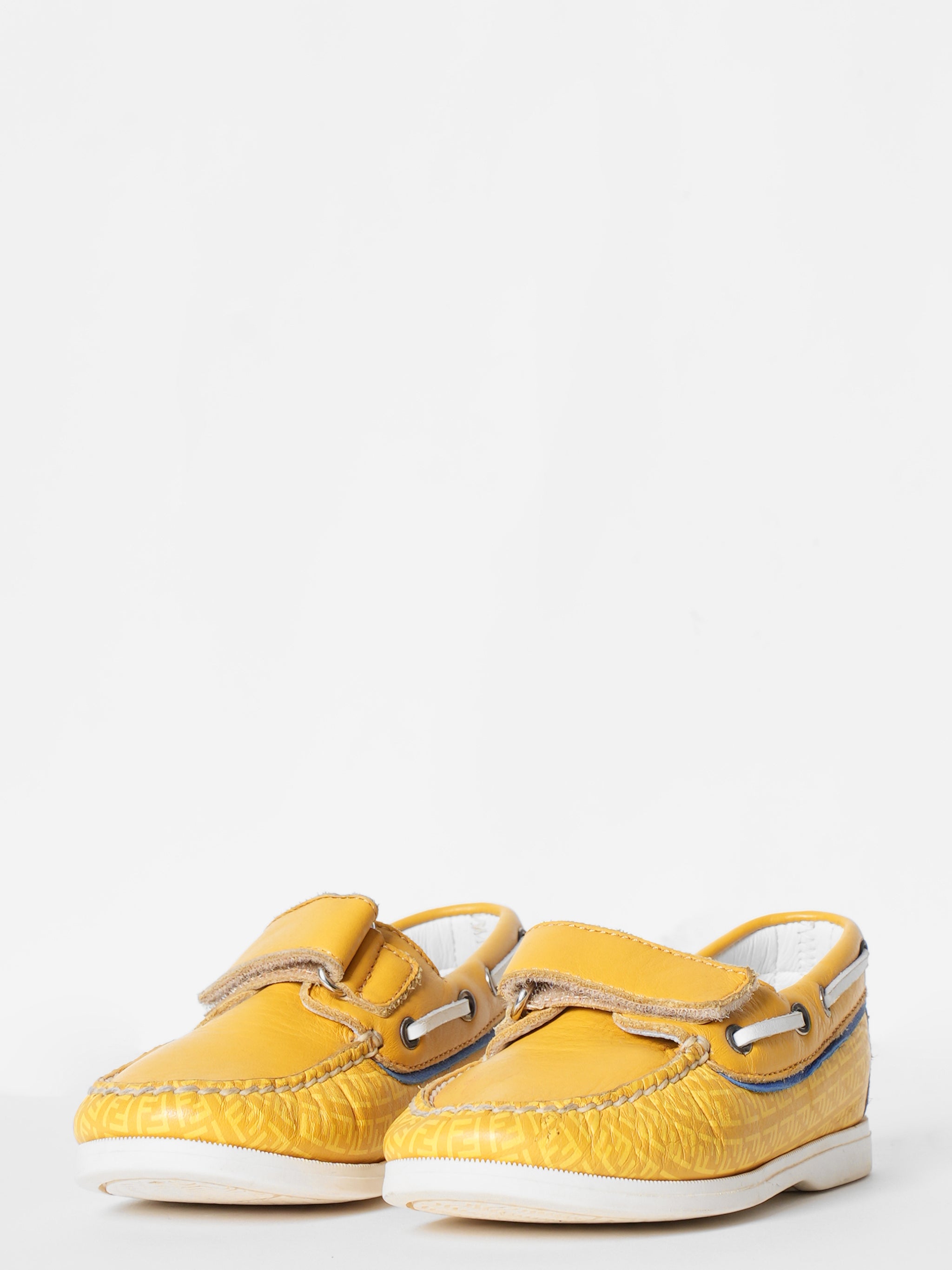 Fendi Roma Yellow Shoes