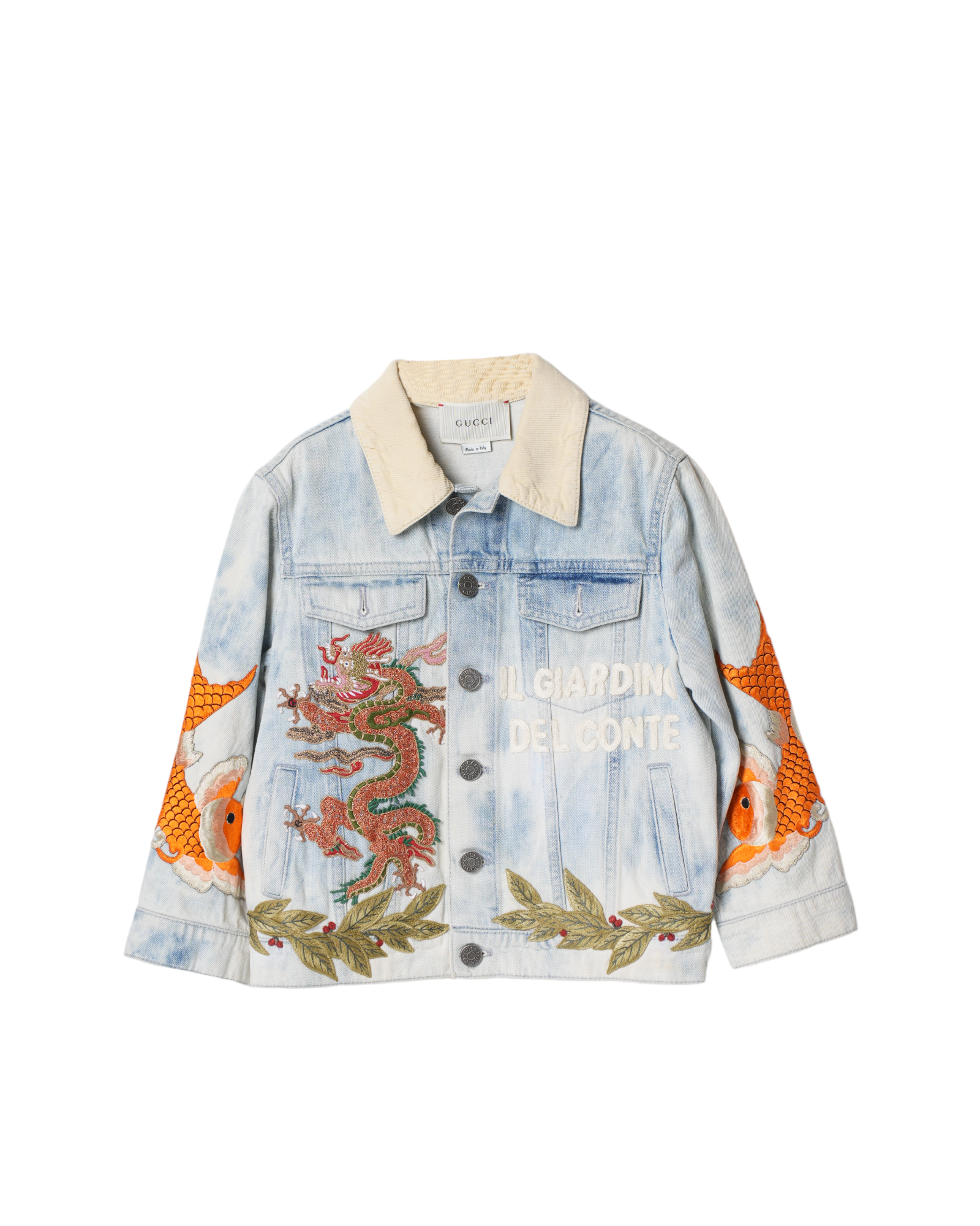 Gucci jean 2025 jacket tiger