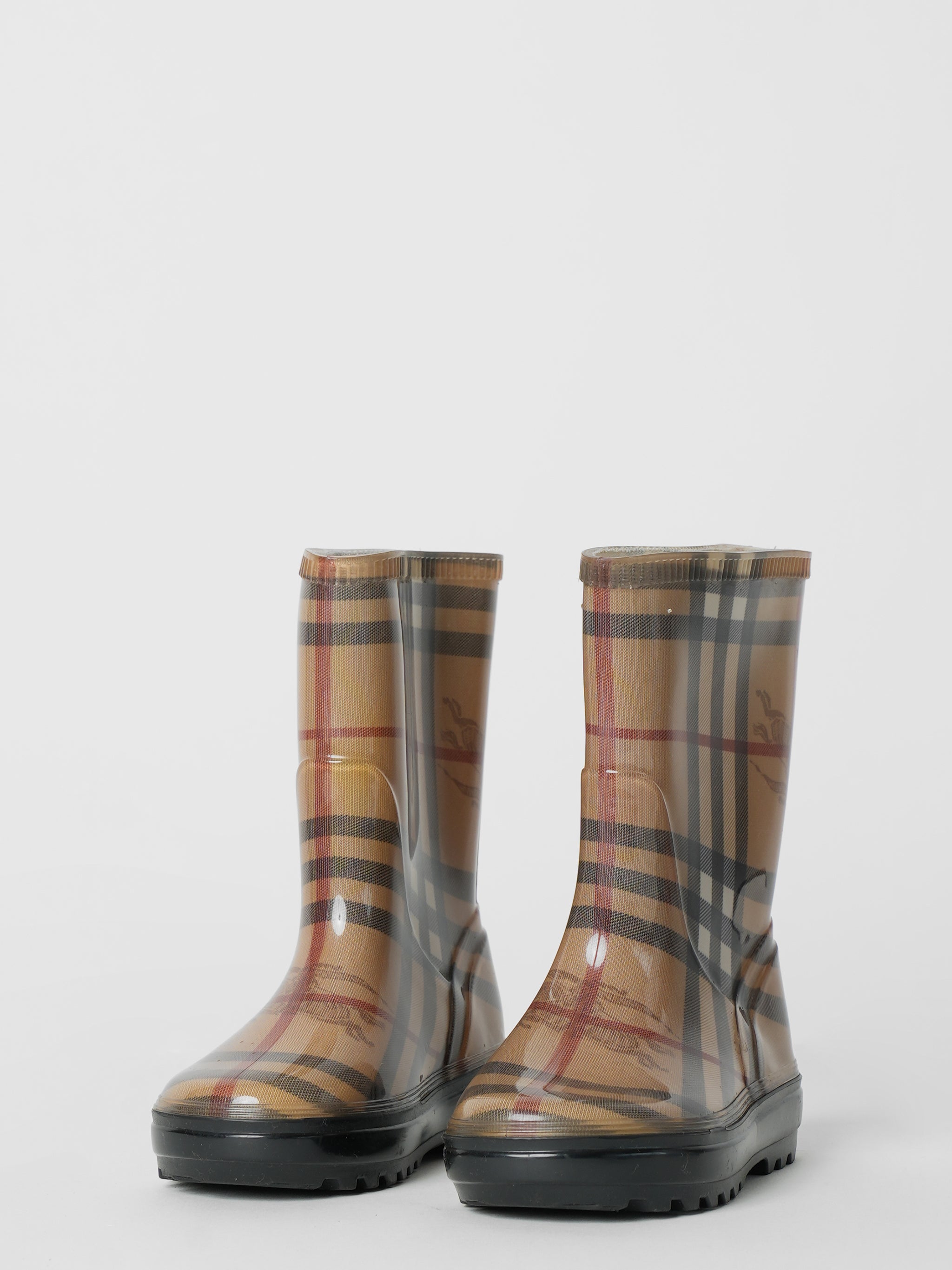 Burberry Rain Boots Nova Checks