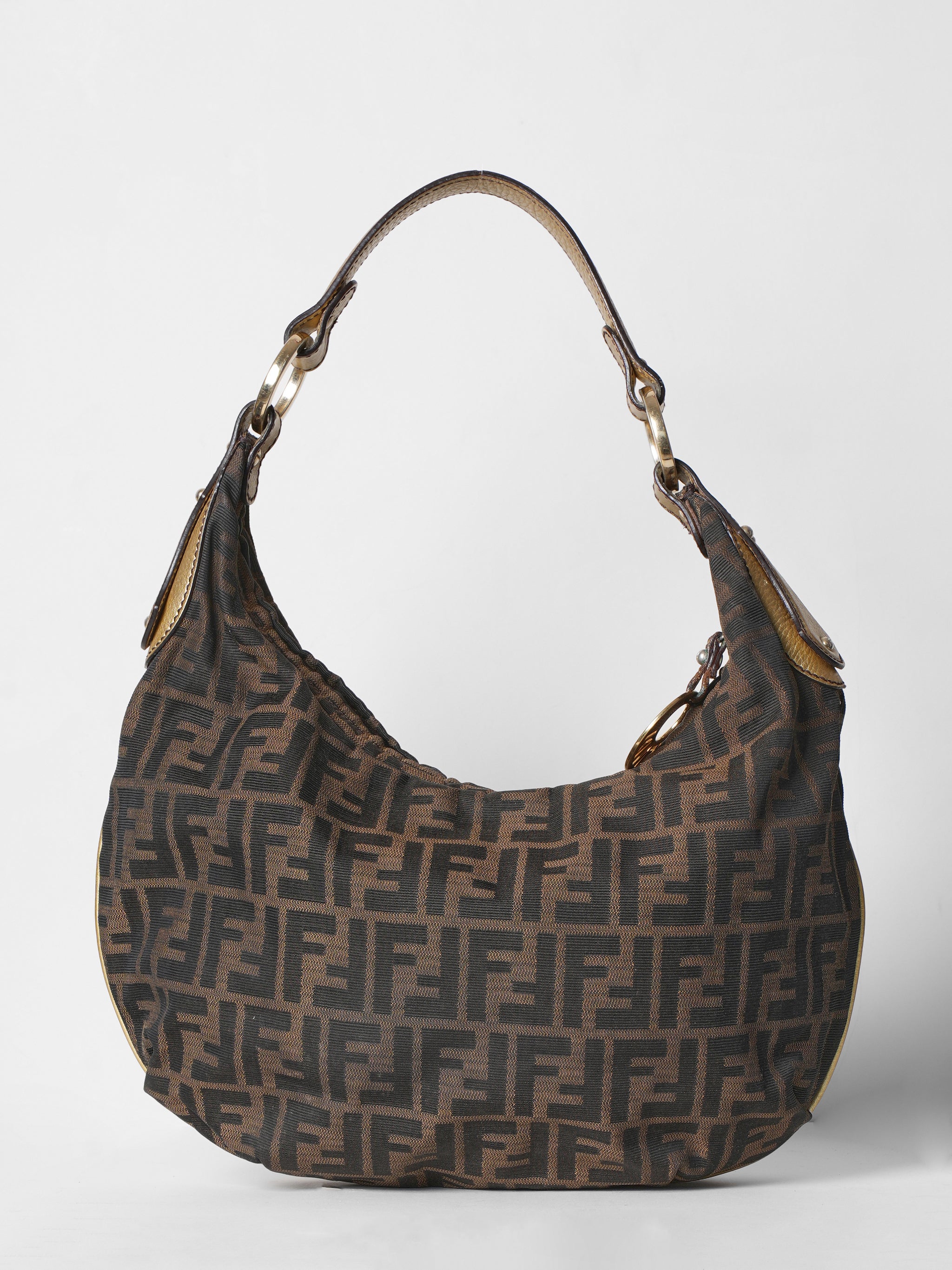 Fendi Zucca Hobo Bag