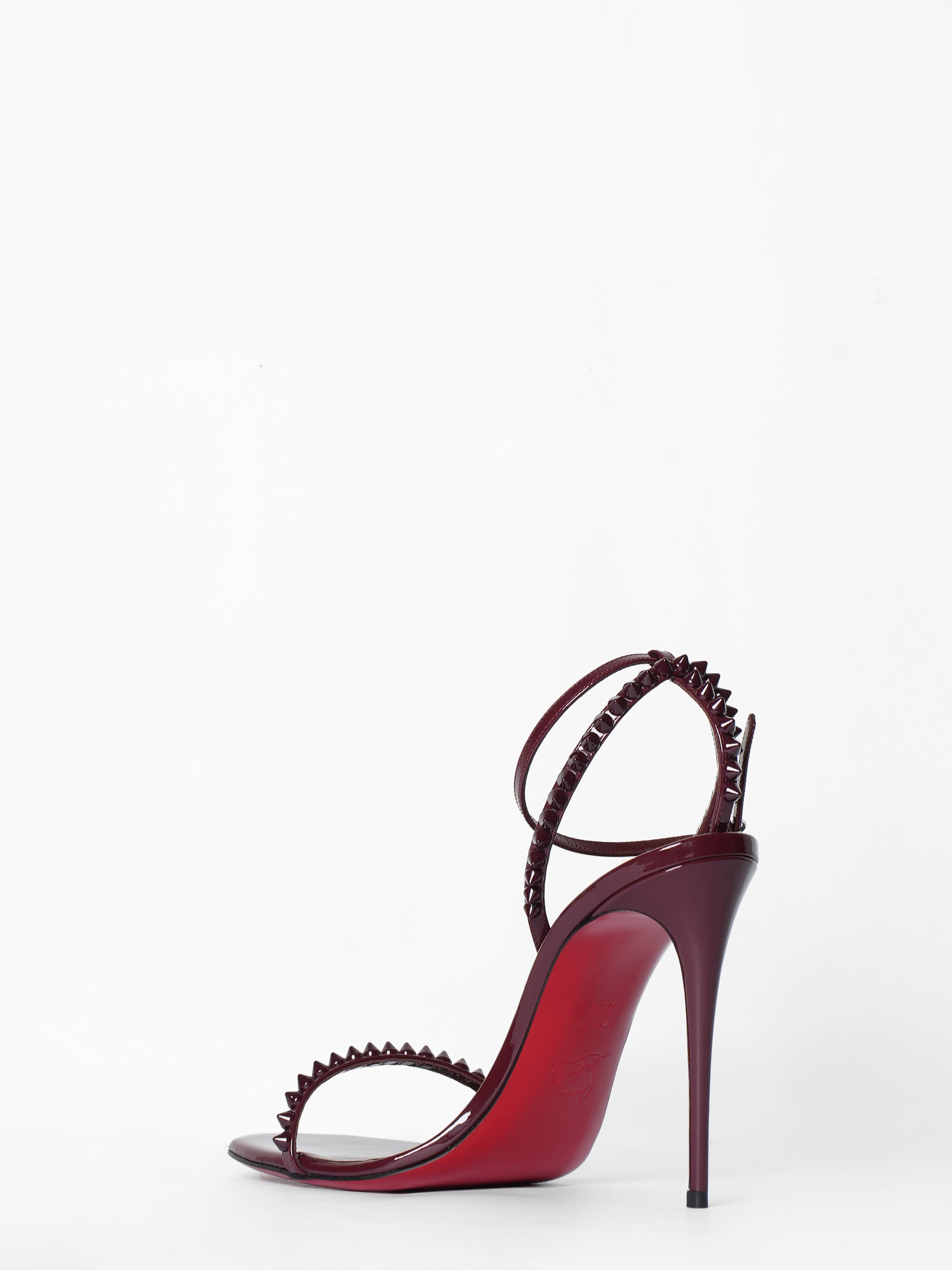 Christian Louboutin Heels So Me 100 Patent Sandal