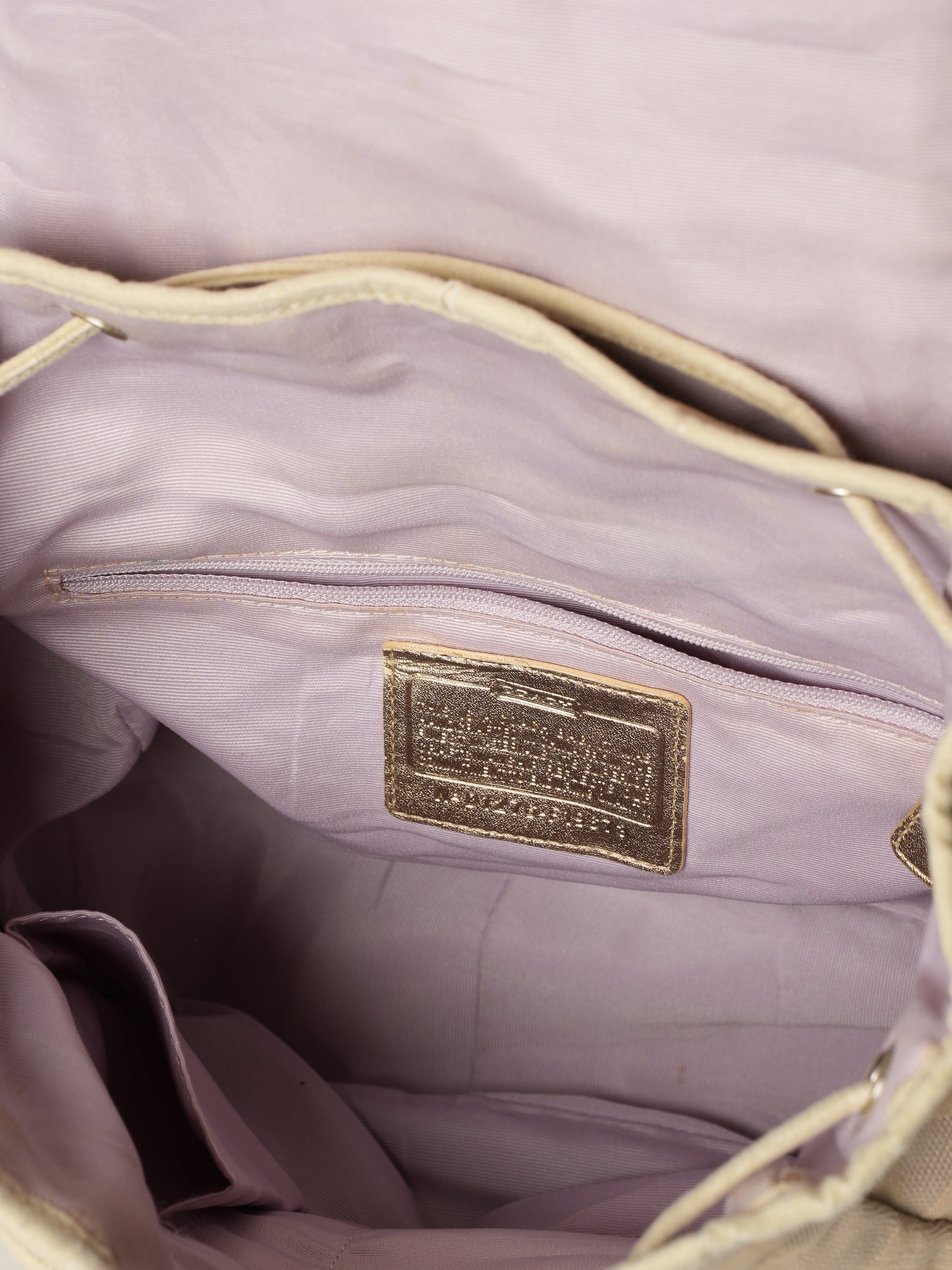 Coach Signature Rucksack Backpack
