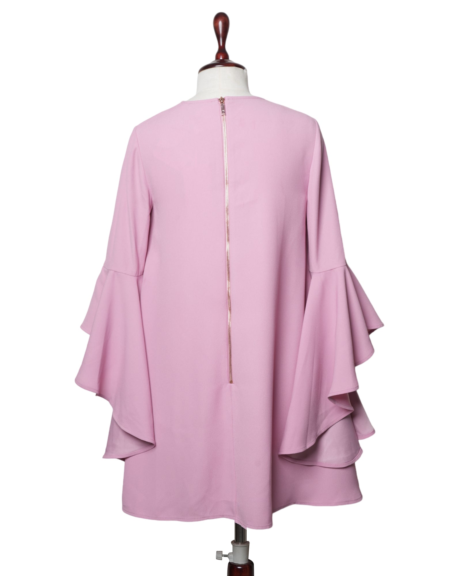 New Ted Baker Ashleyy Waterfall Sleeve Dress