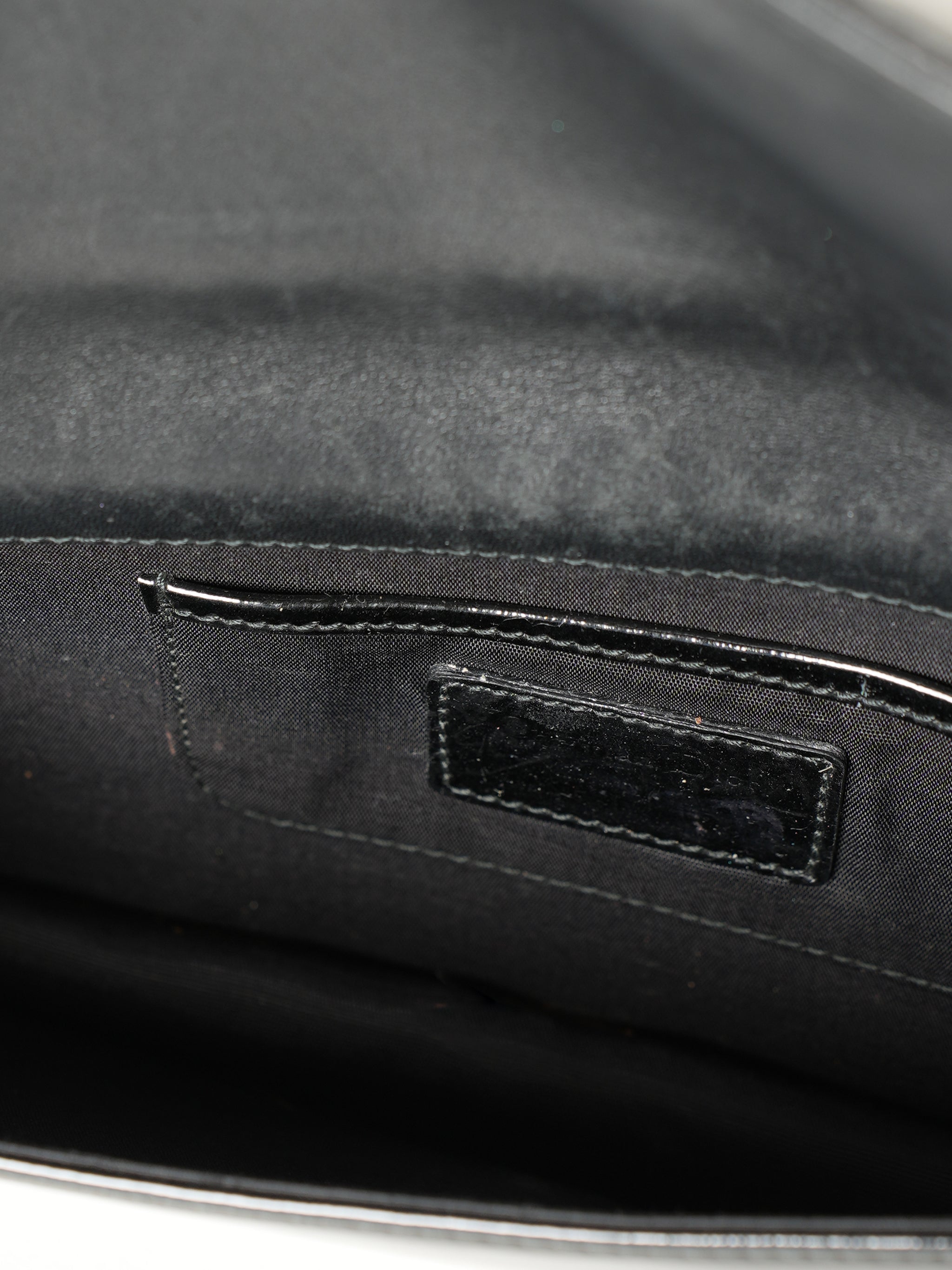 Christian Dior Black Cannage Clutch