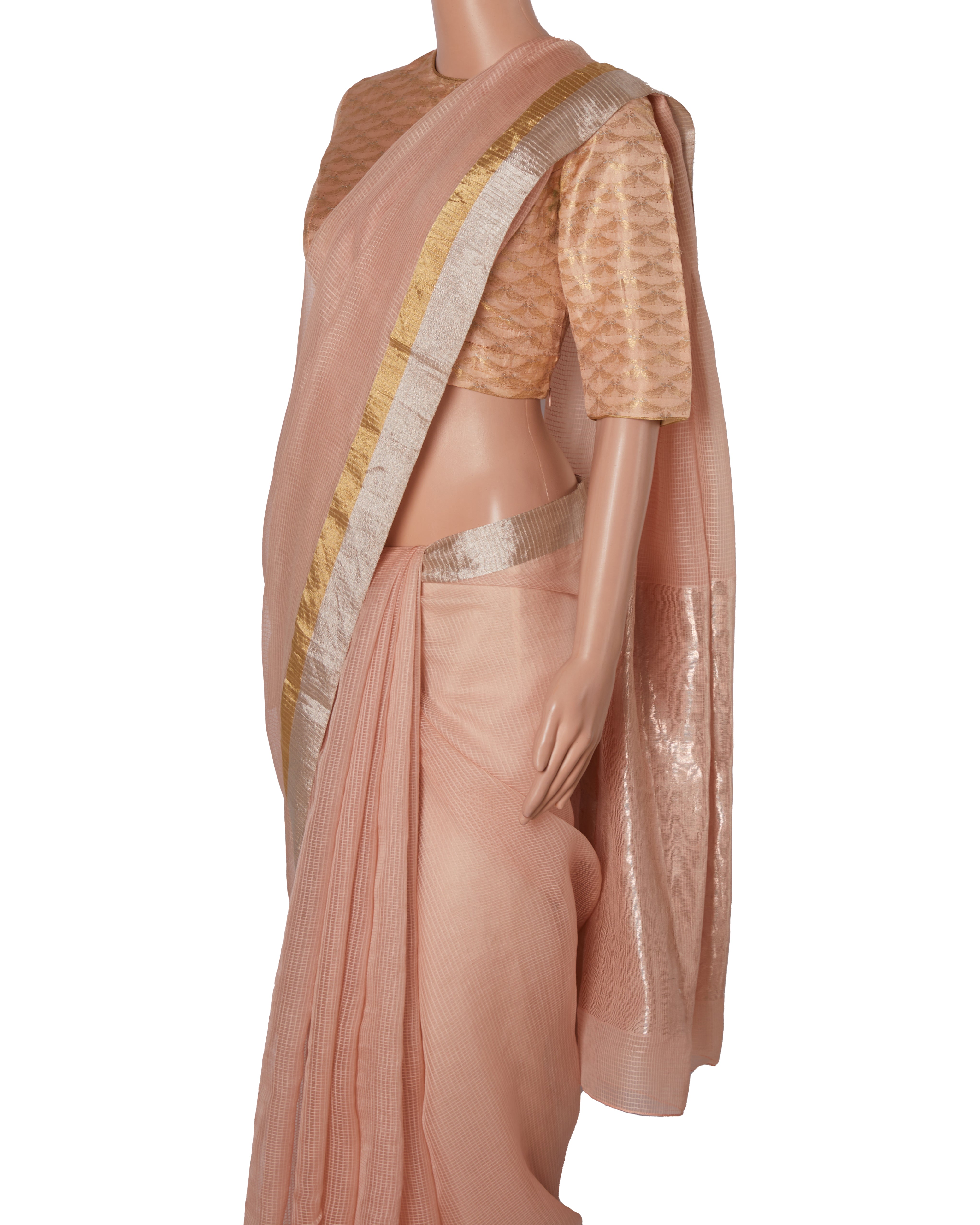 Raw Mango Saree Pink