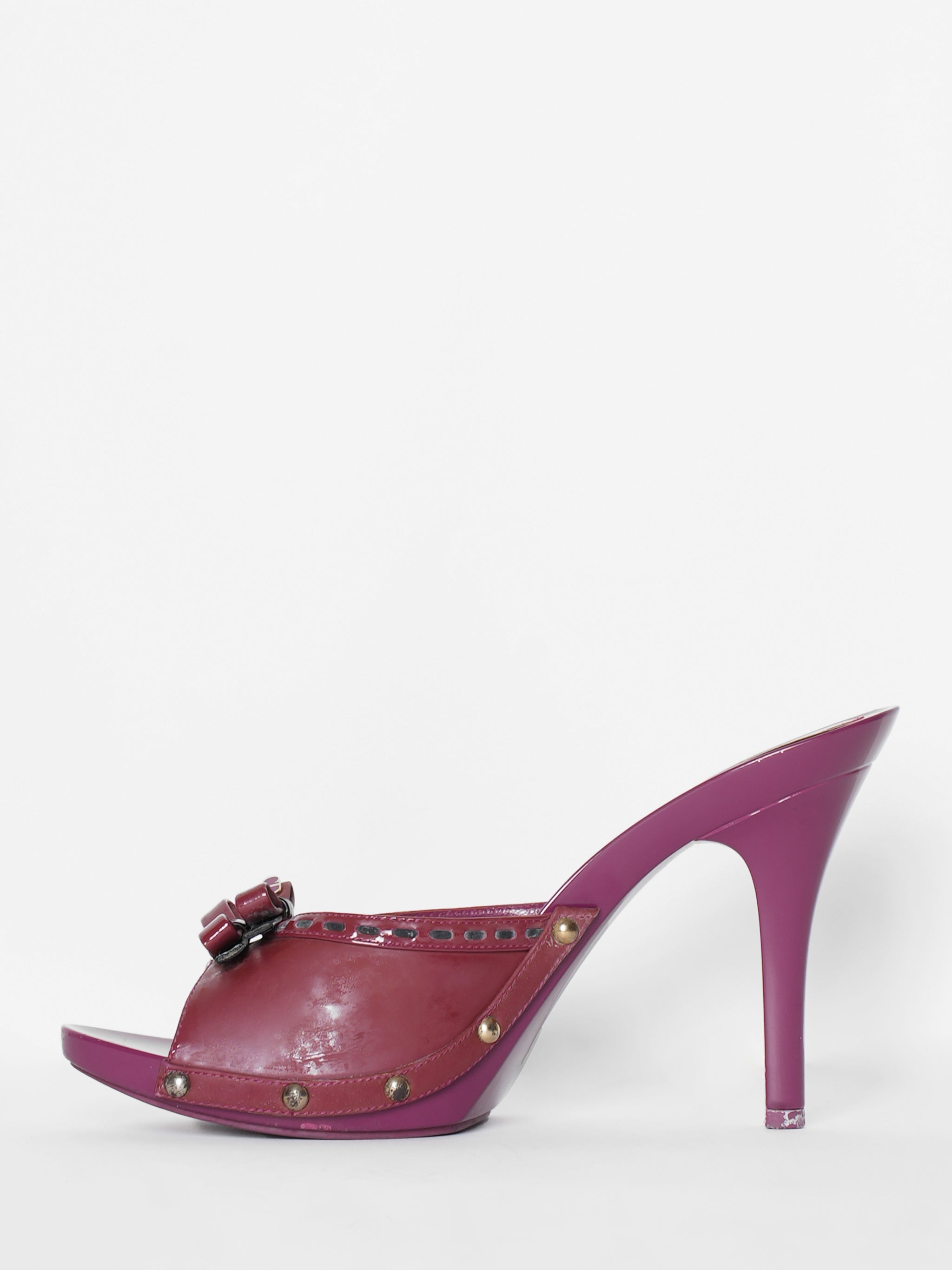Christian Dior Wine Heels