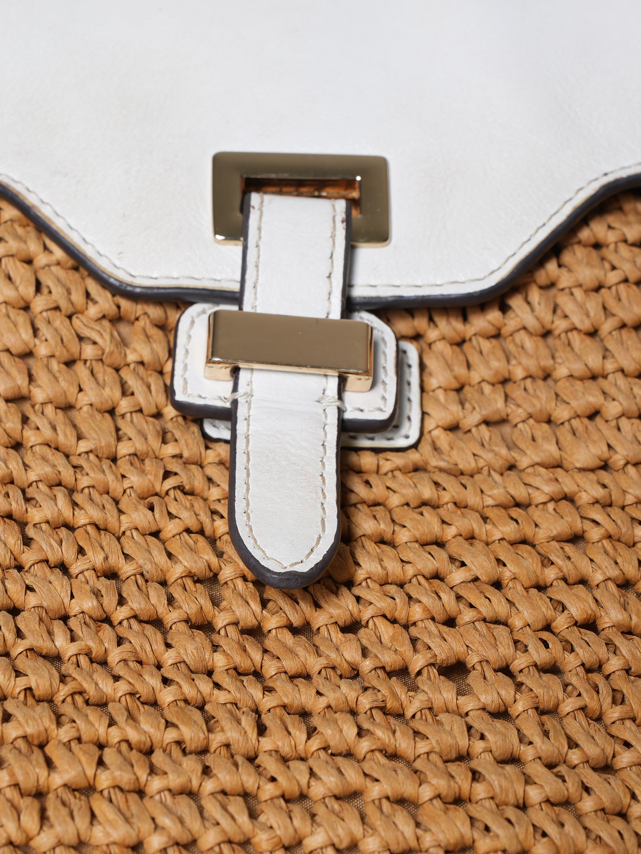 Michael Kors Naomi Straw Bag