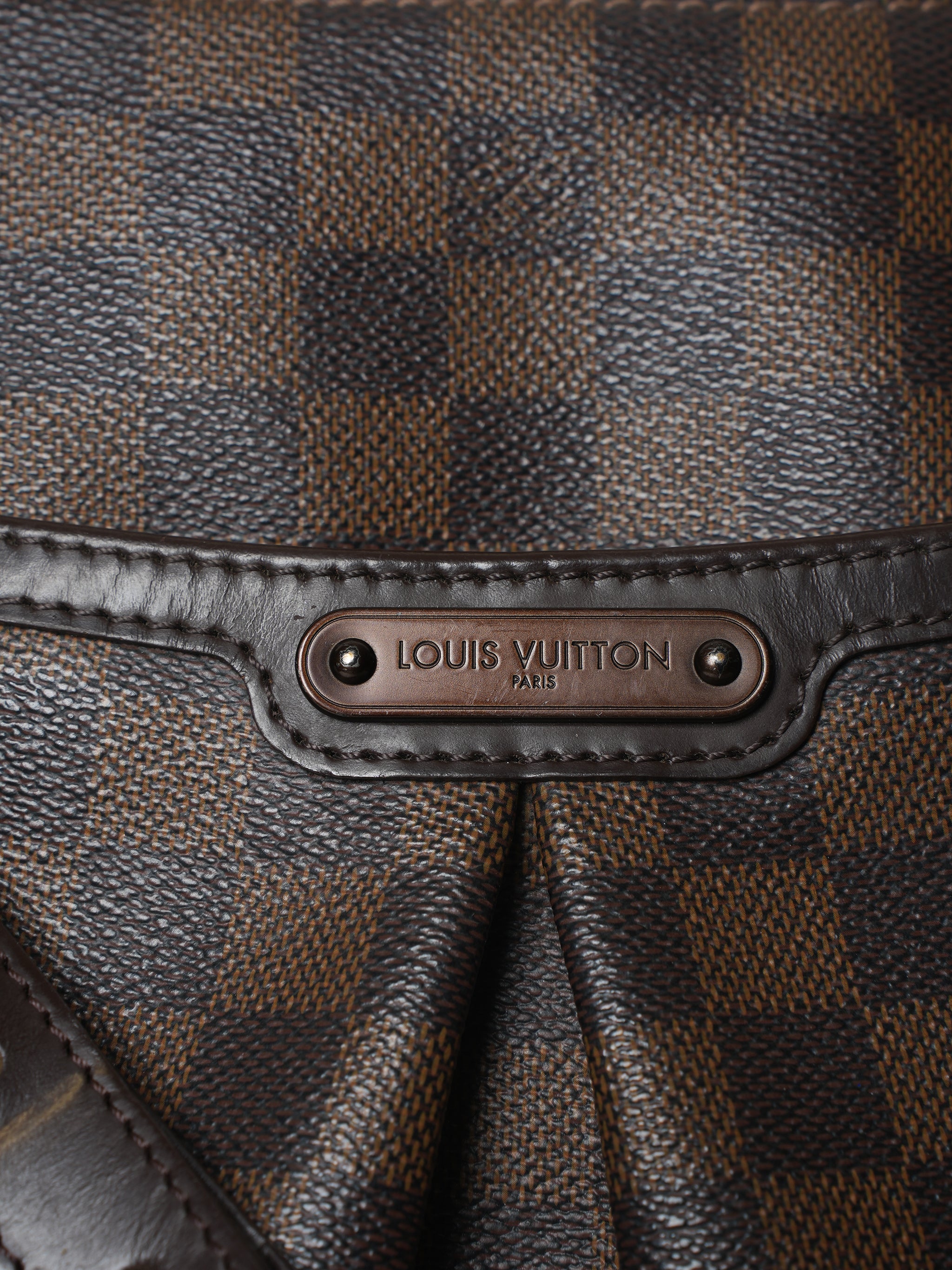Louis Vuitton Damier Ebene Canvas Bloomsburg GM Bag