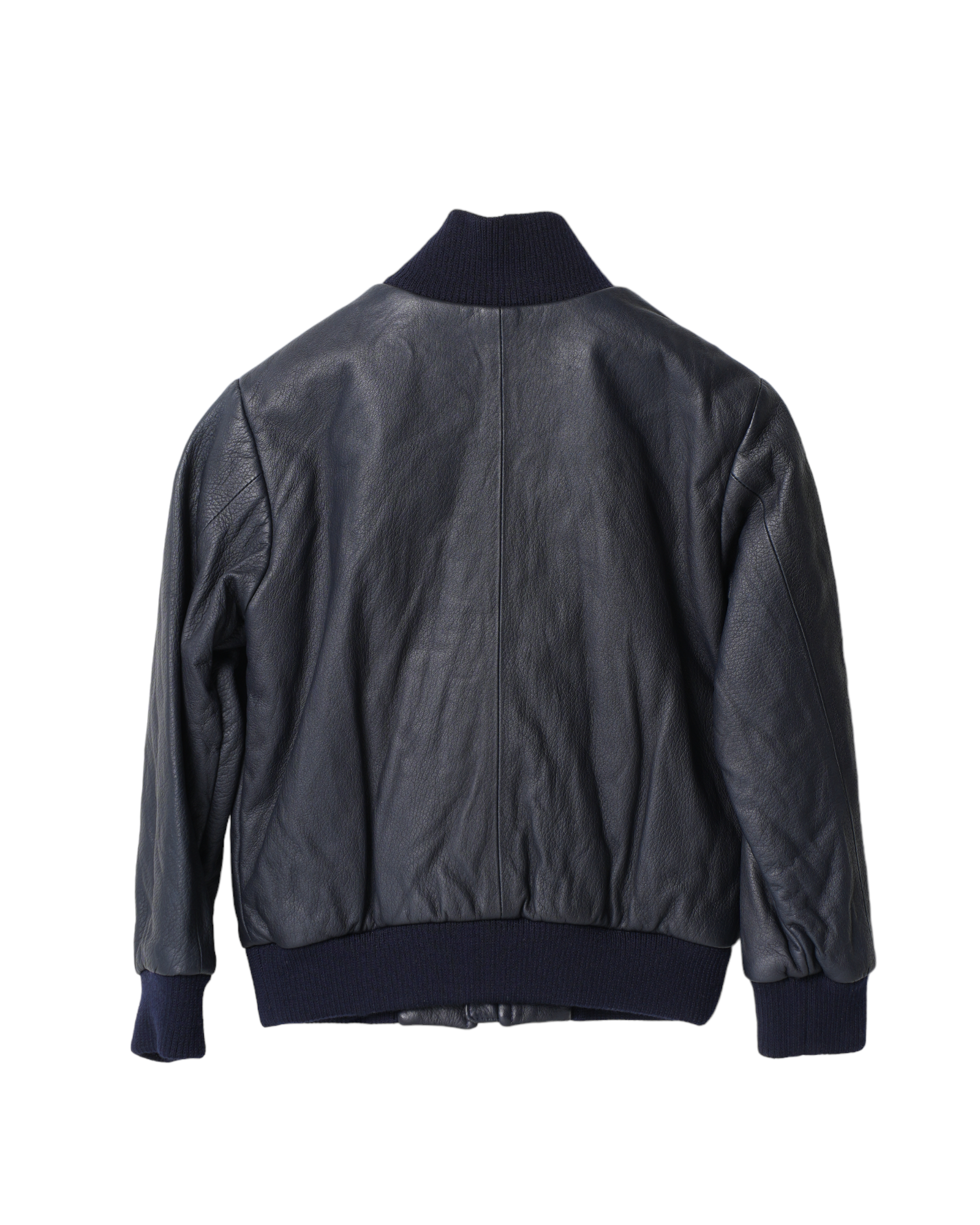 Dolce & Gabbana Black Leather Jacket