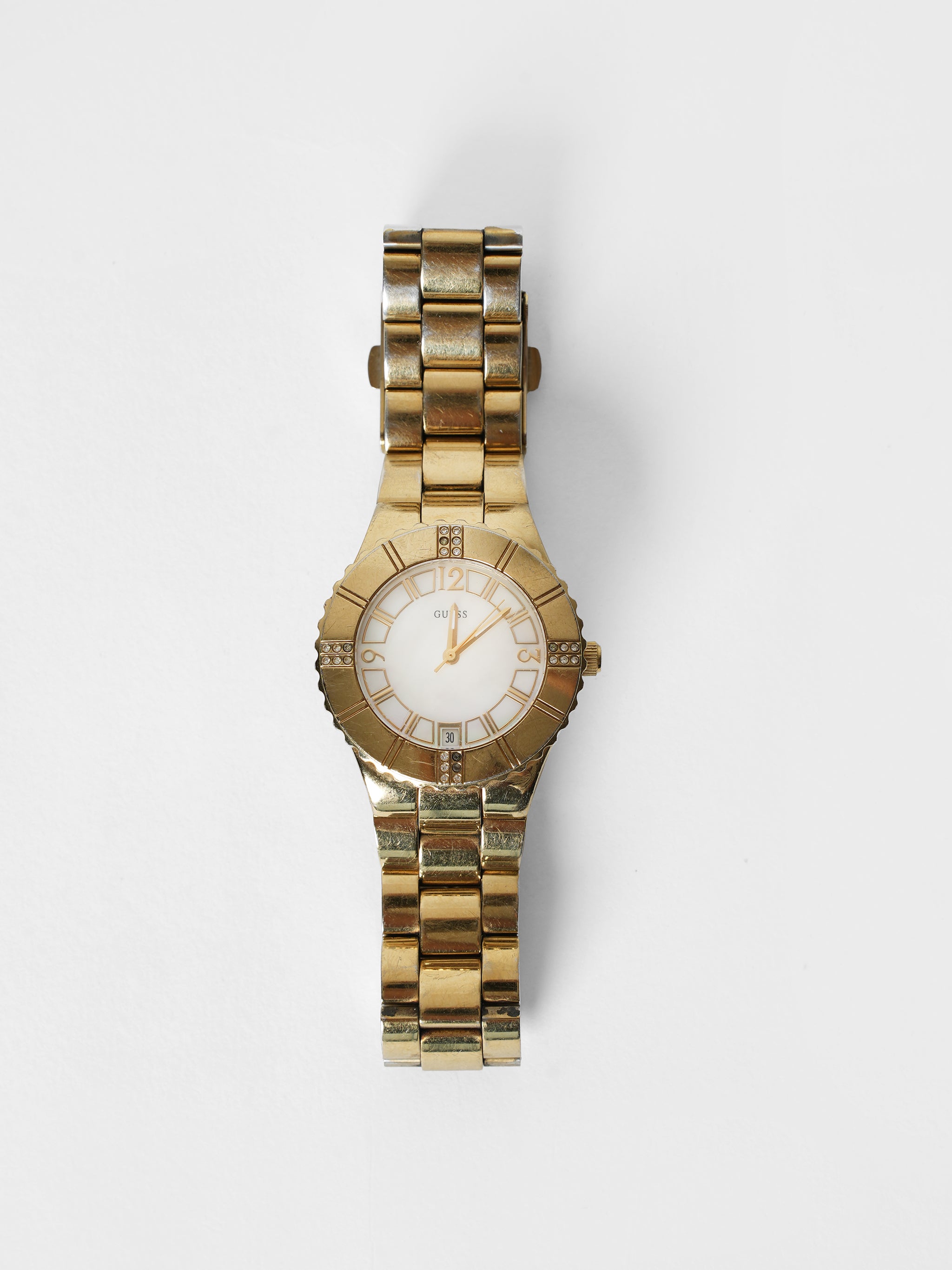 Guess Gold Tone Watch