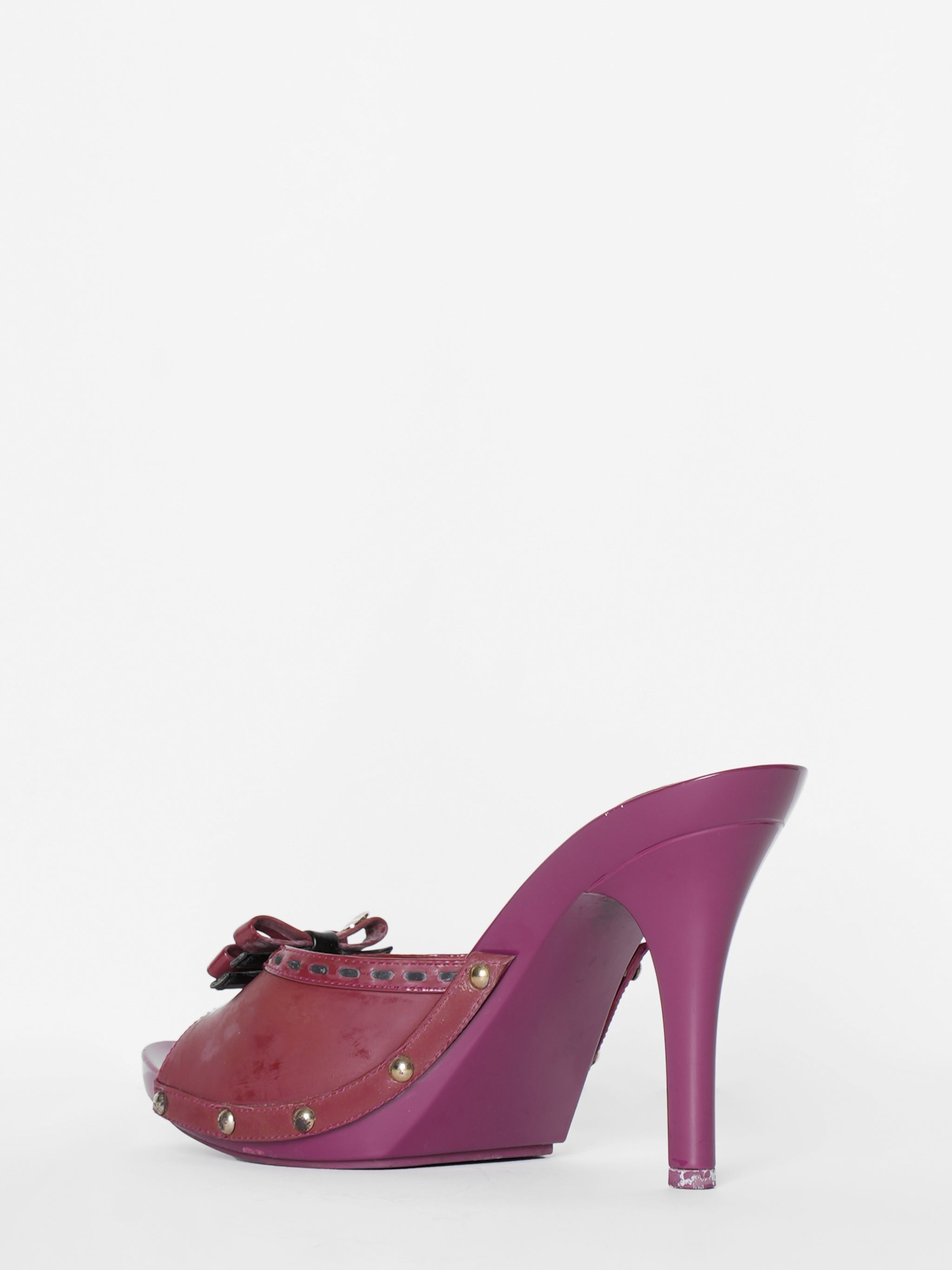 Christian Dior Wine Heels