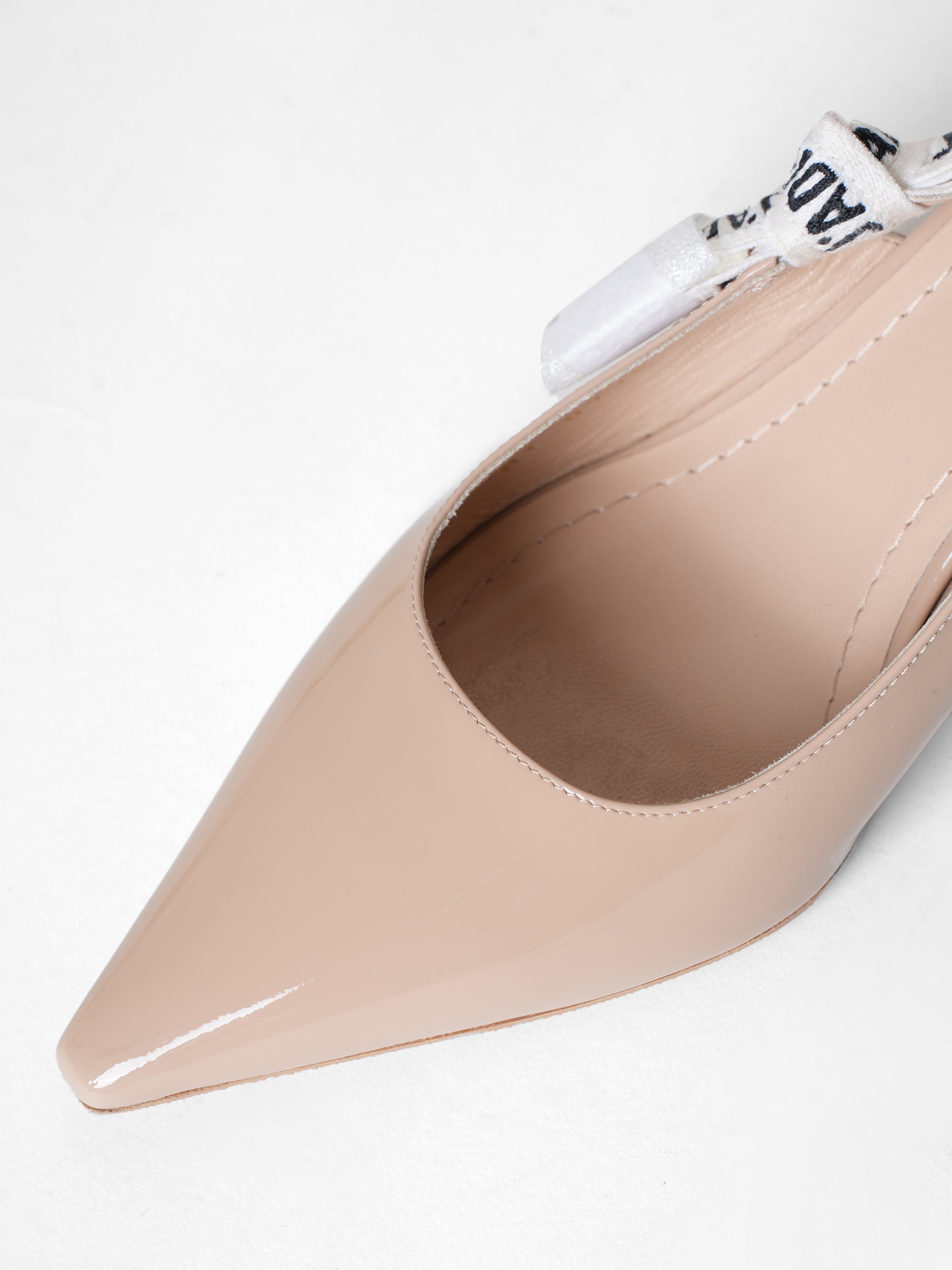 Dior J'Adior Beige Slingback Pumps