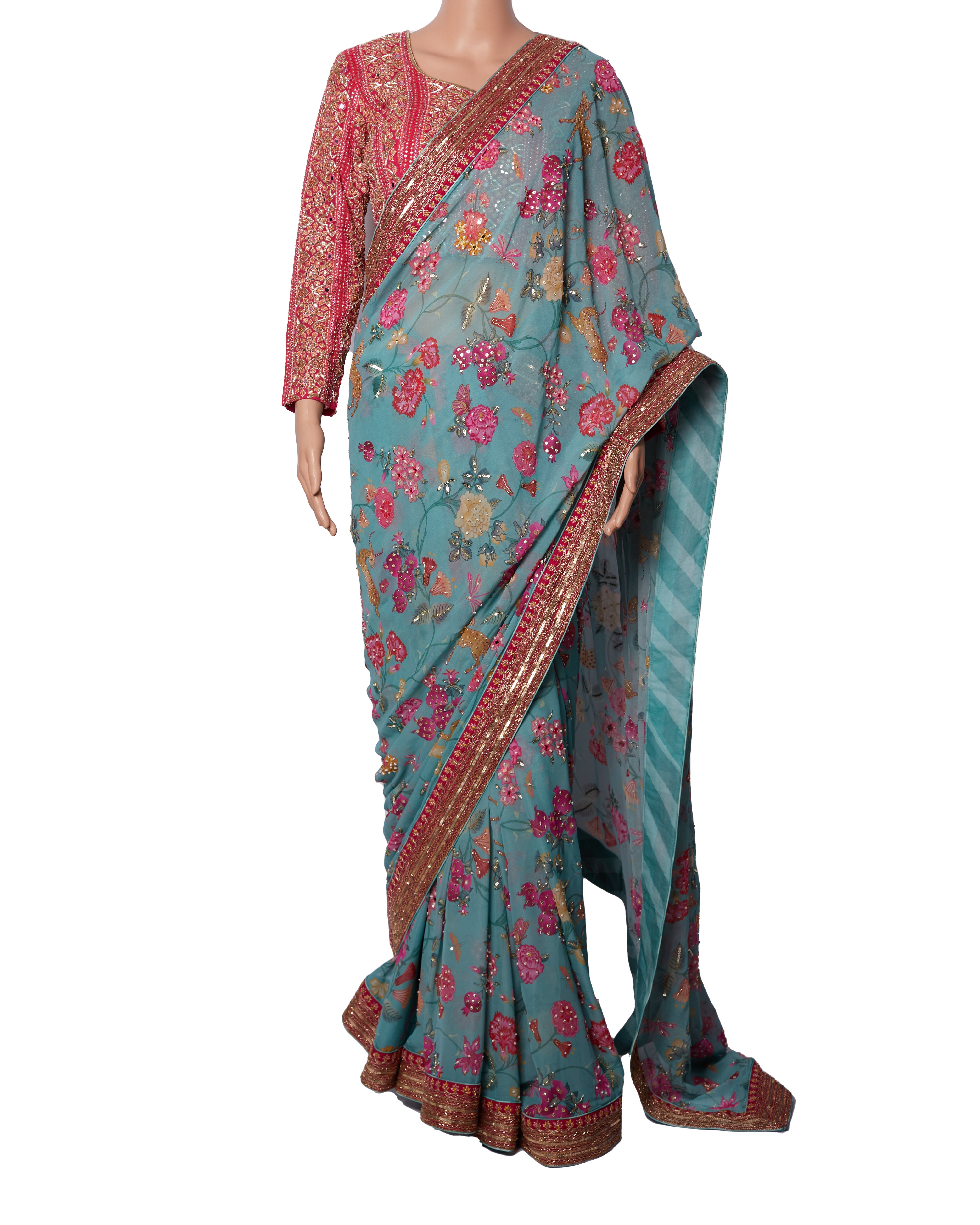 Paulami & Harsh Saree