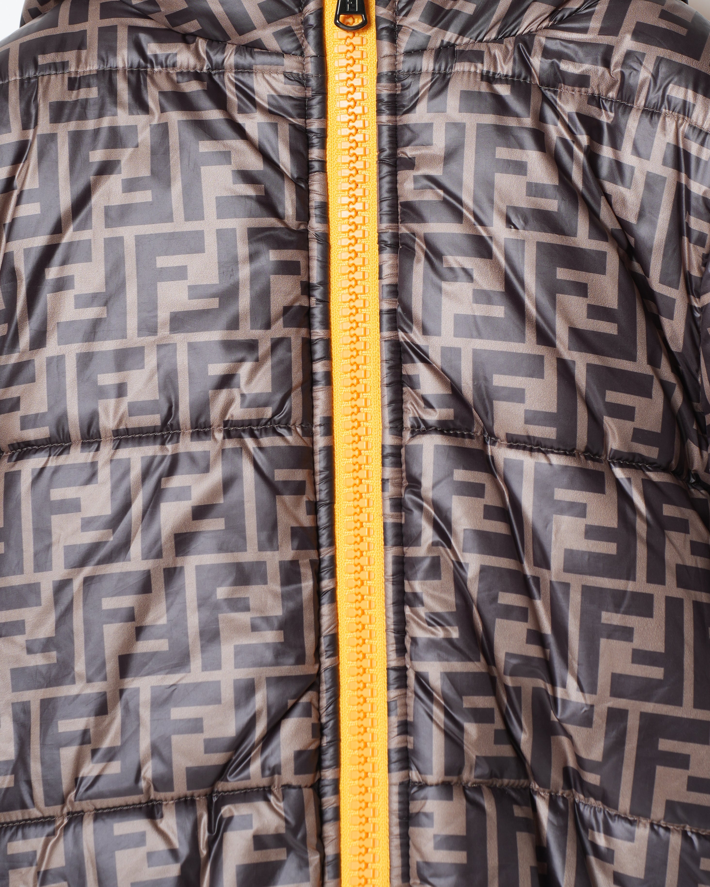 Fendi Yellow Reversible Jacket