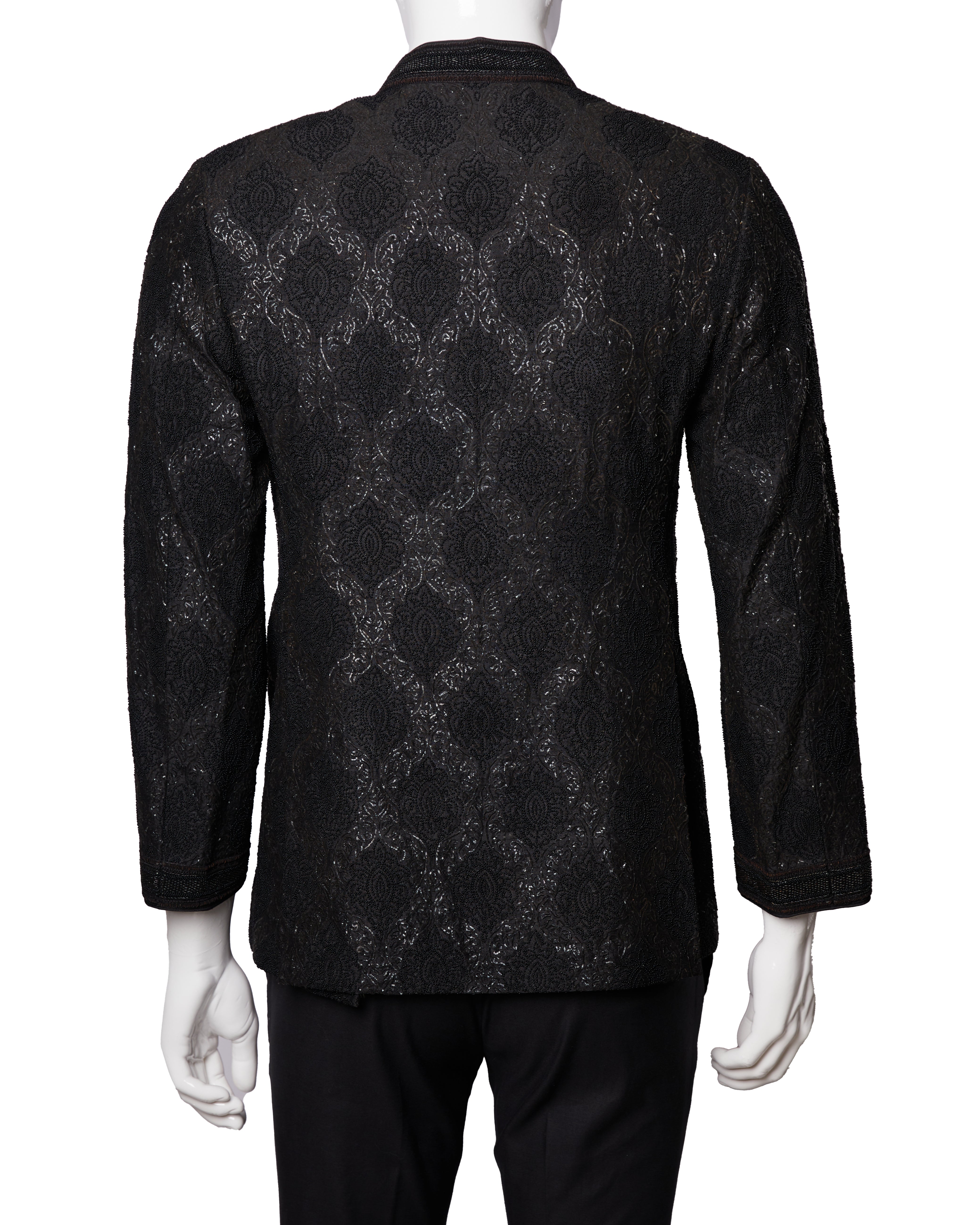 Arjun Khanna Set Of 2 Black Bandi