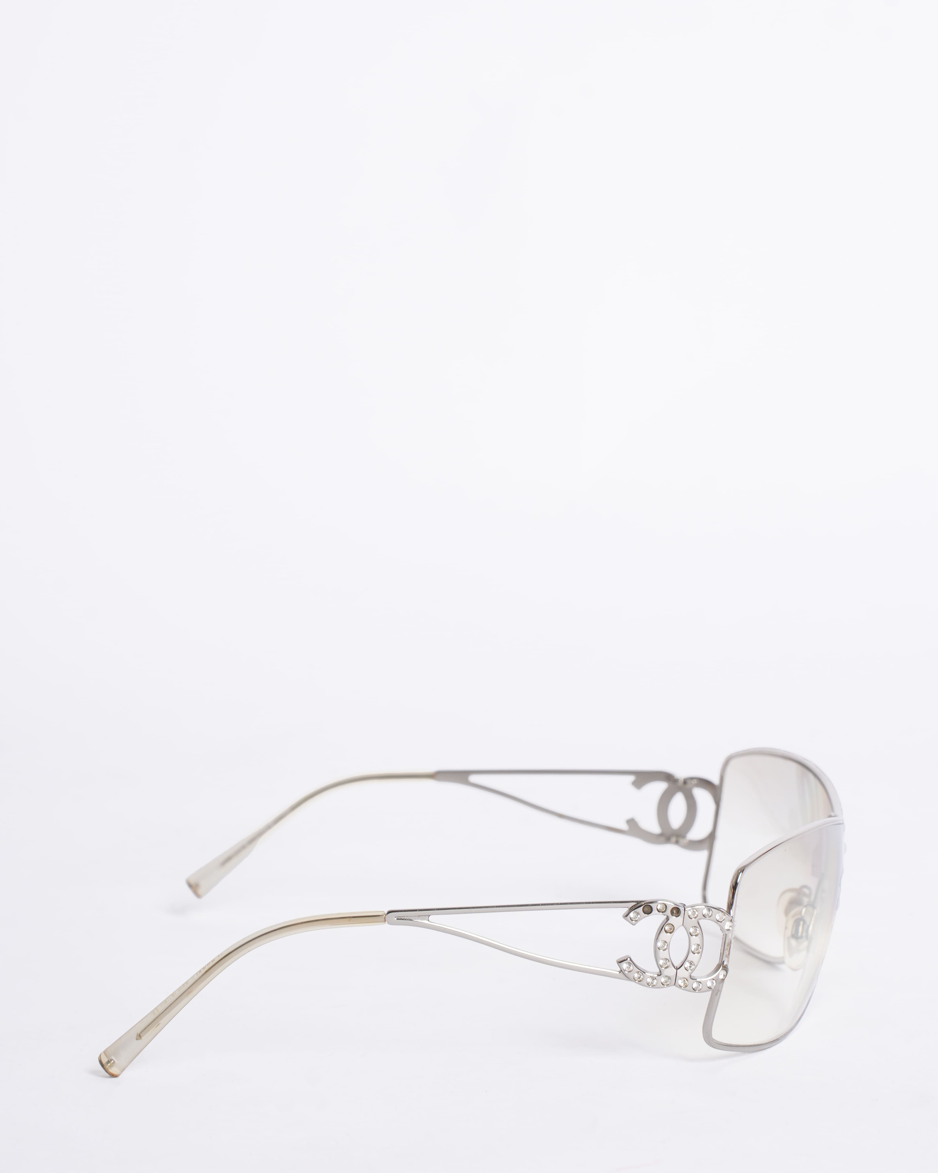 Chanel Clear Women's Sunglasses