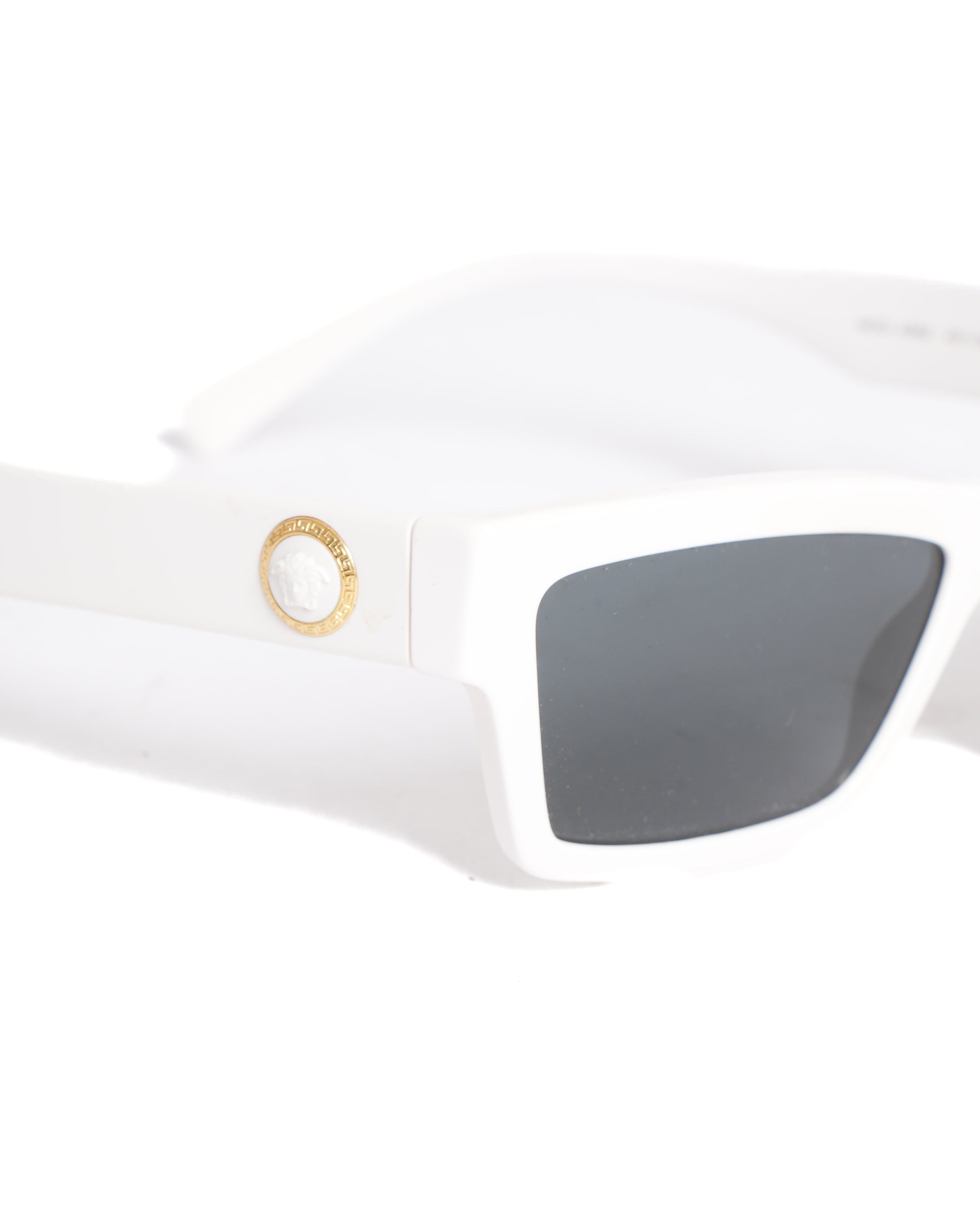 Versace Cateye Medusa Unisex Sunglasses in White