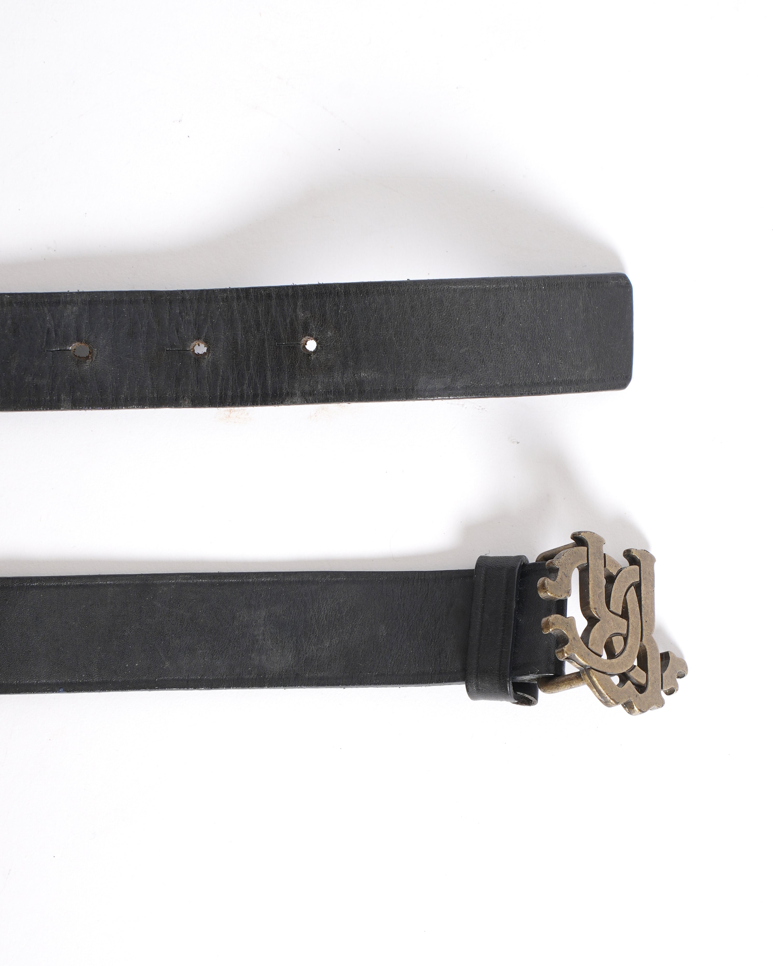 Roberto Cavalli Logo Belt in Black