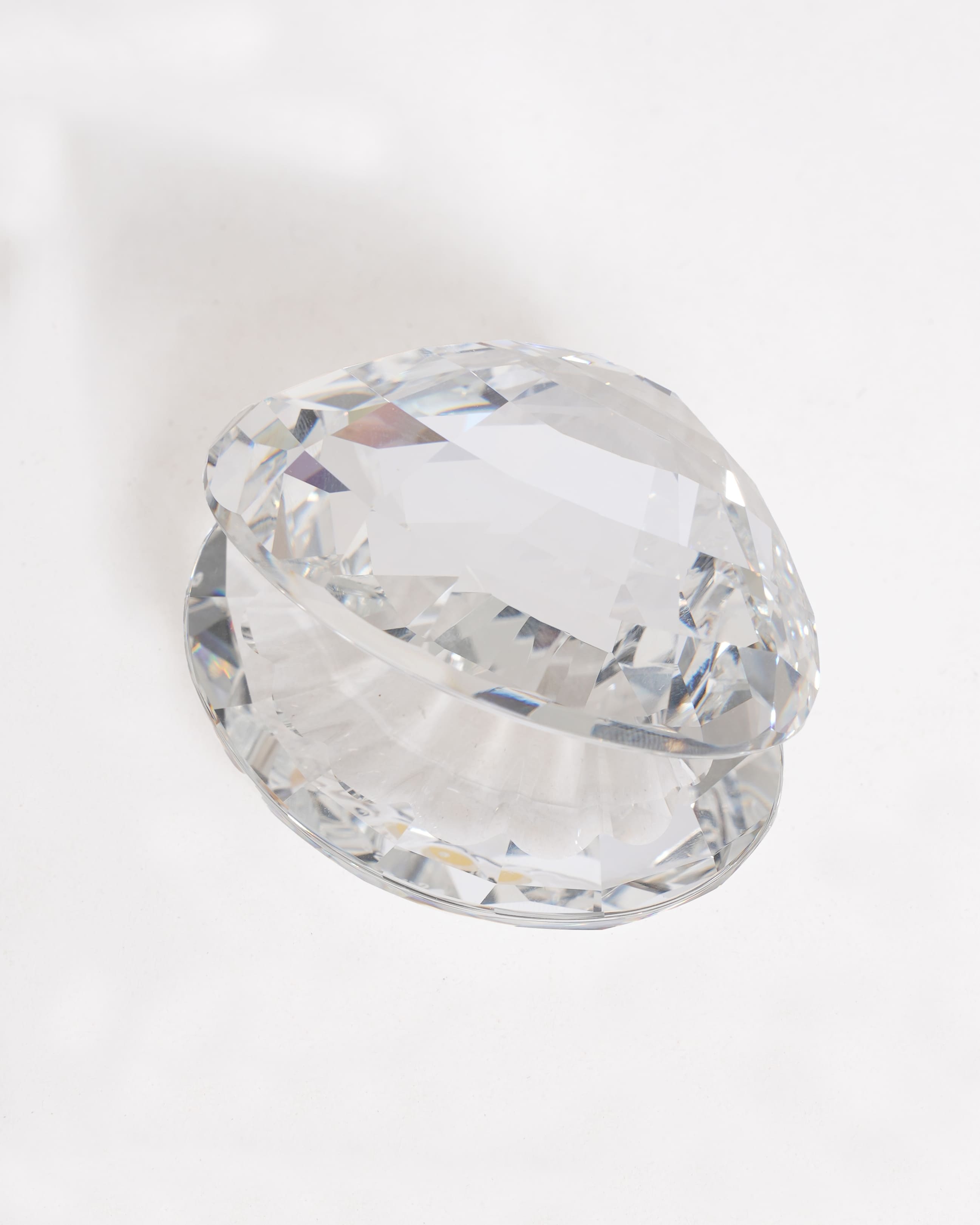 New Swarovski Crystal Oyster Shell With Pearl