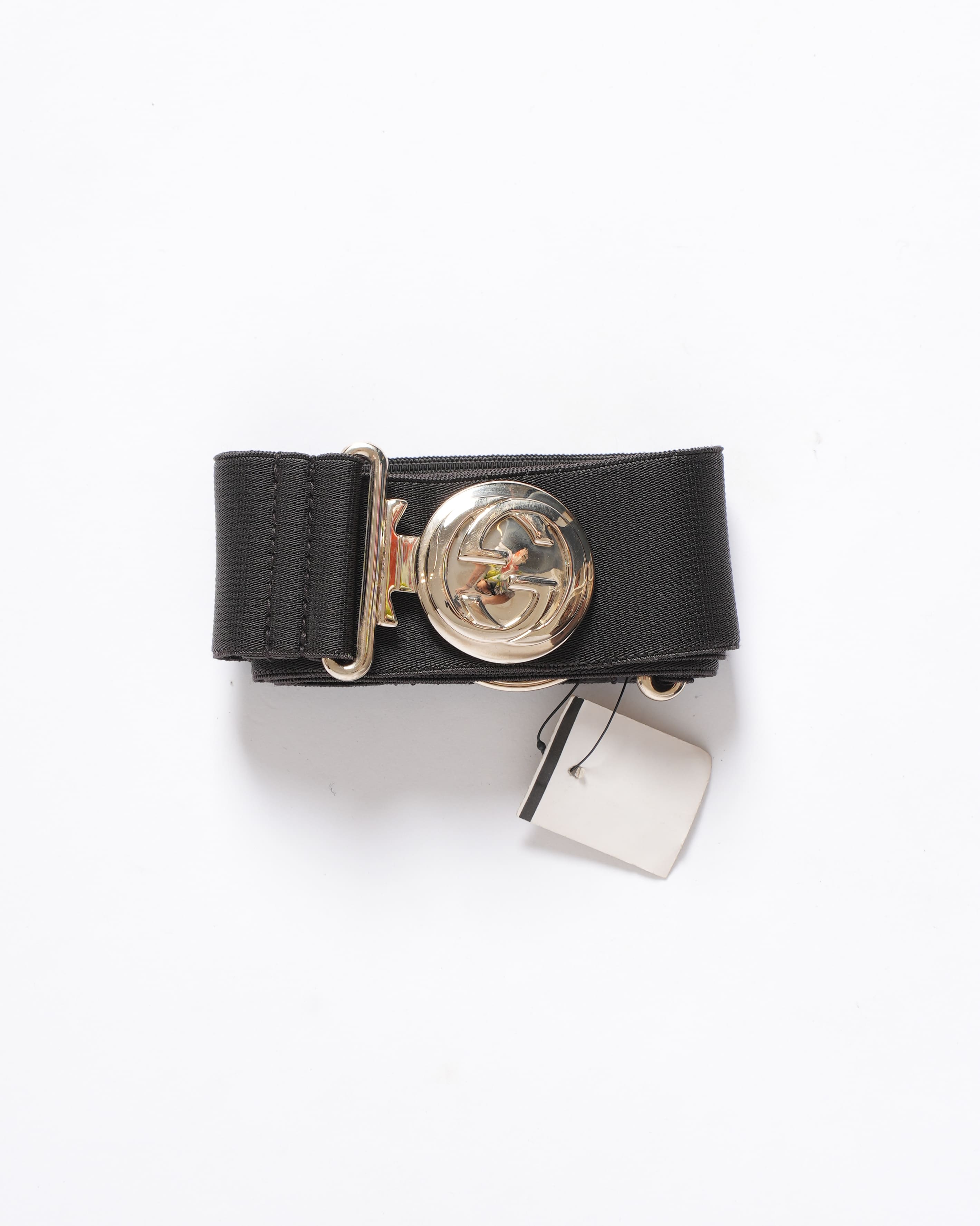 New Gucci Interlocking G Stretchable Belt