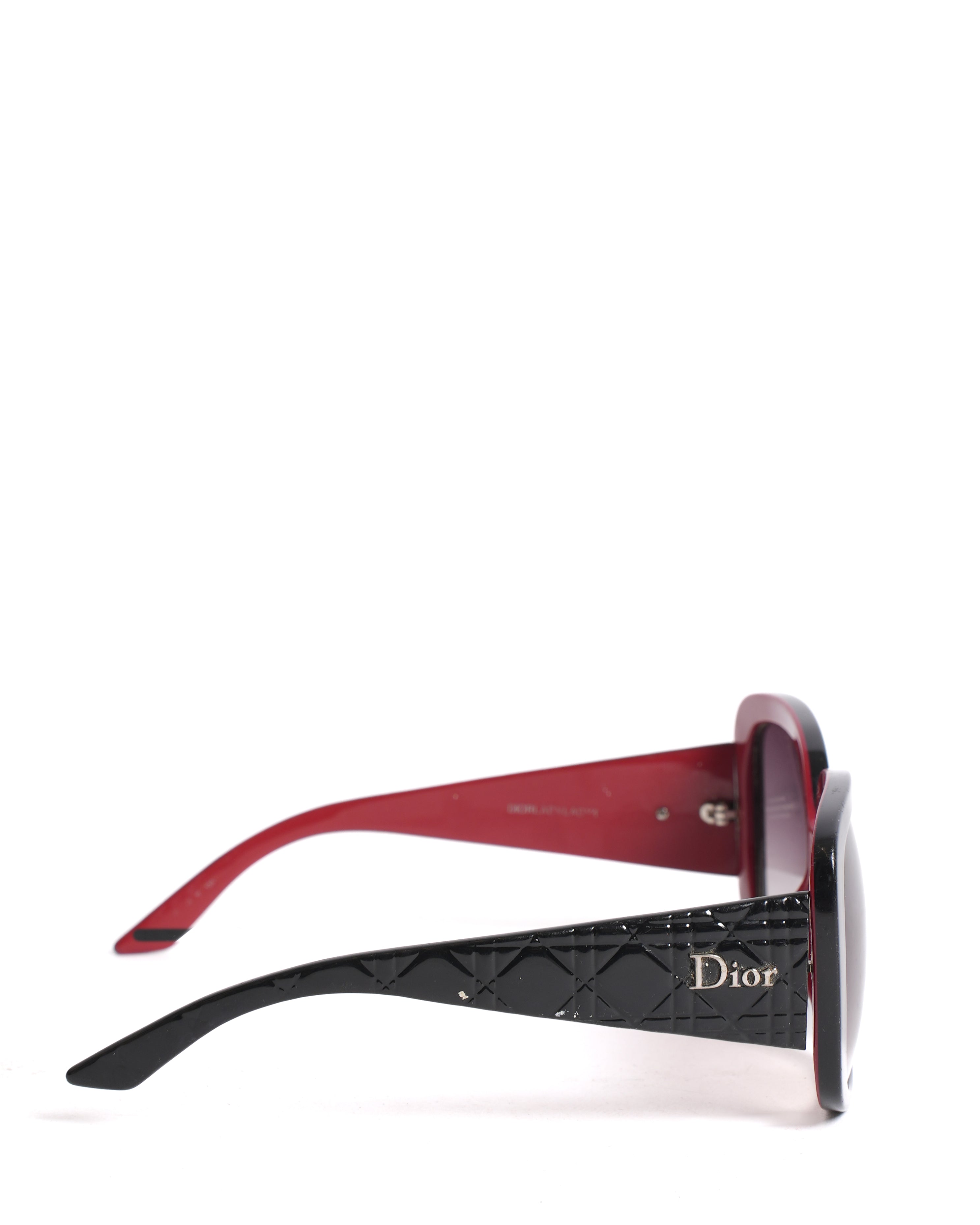 Christian Dior Women's Square Sunglasses With Black Frame