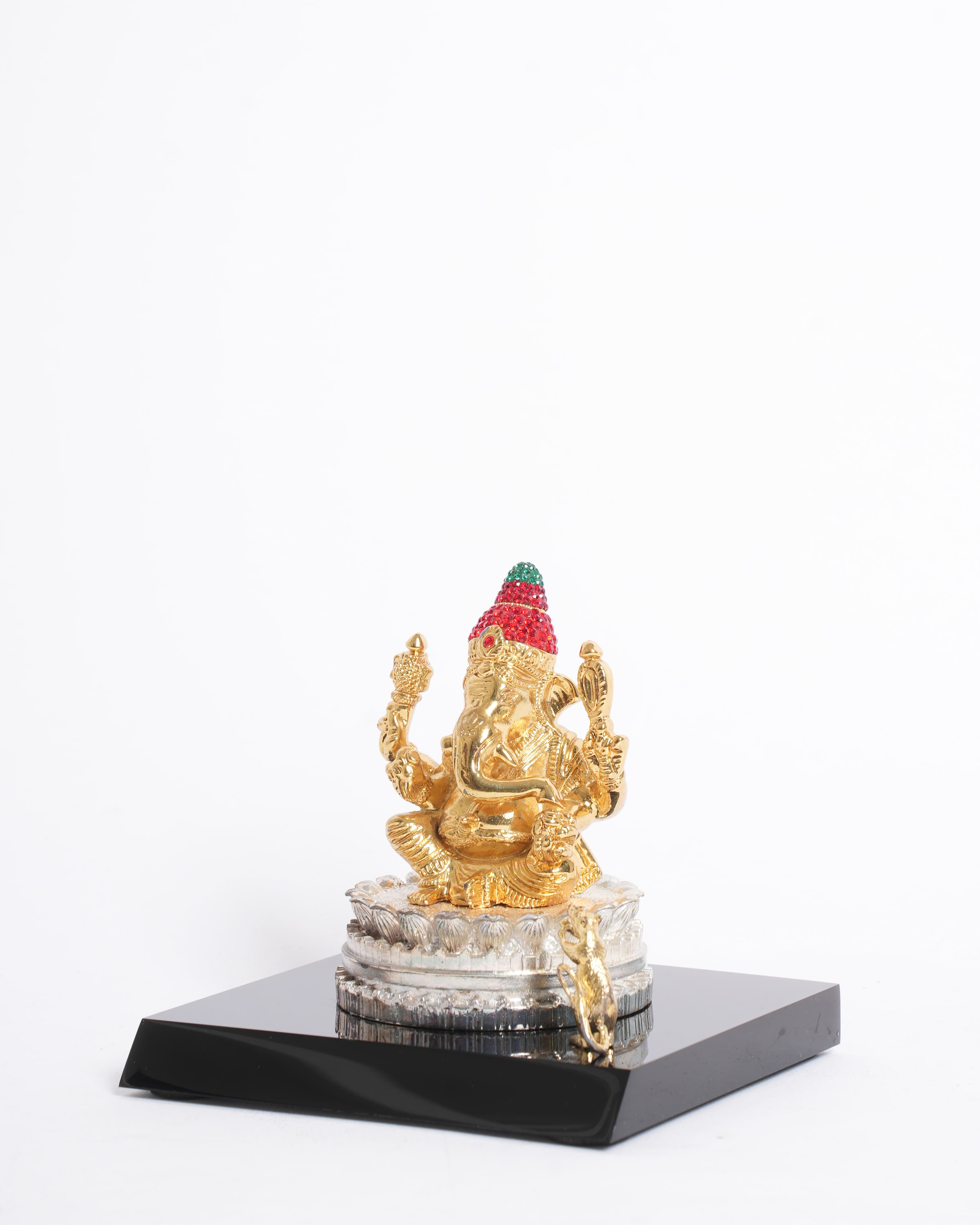 New Cubic gems Ganesh idol
