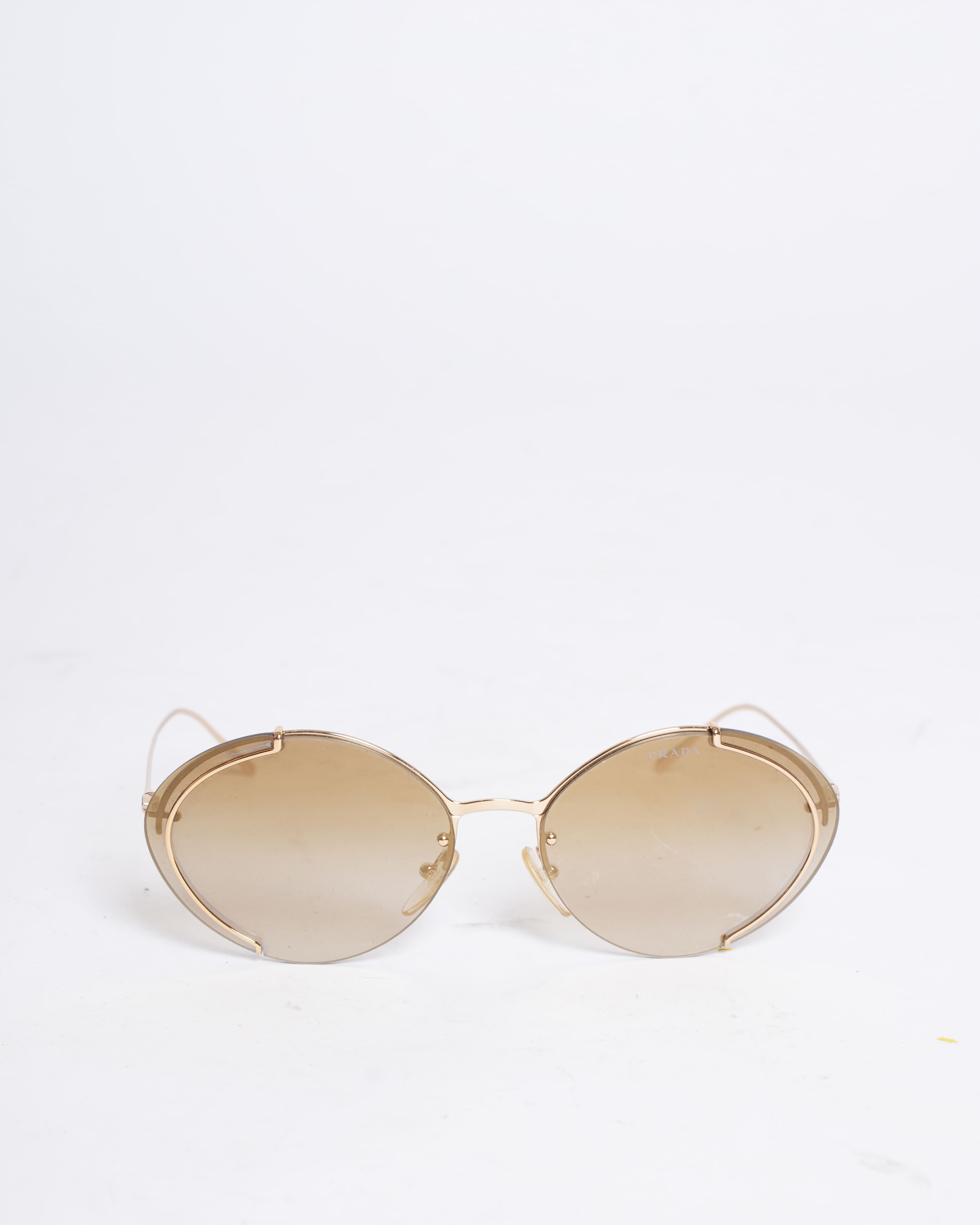 Prada Oval Sunglasses