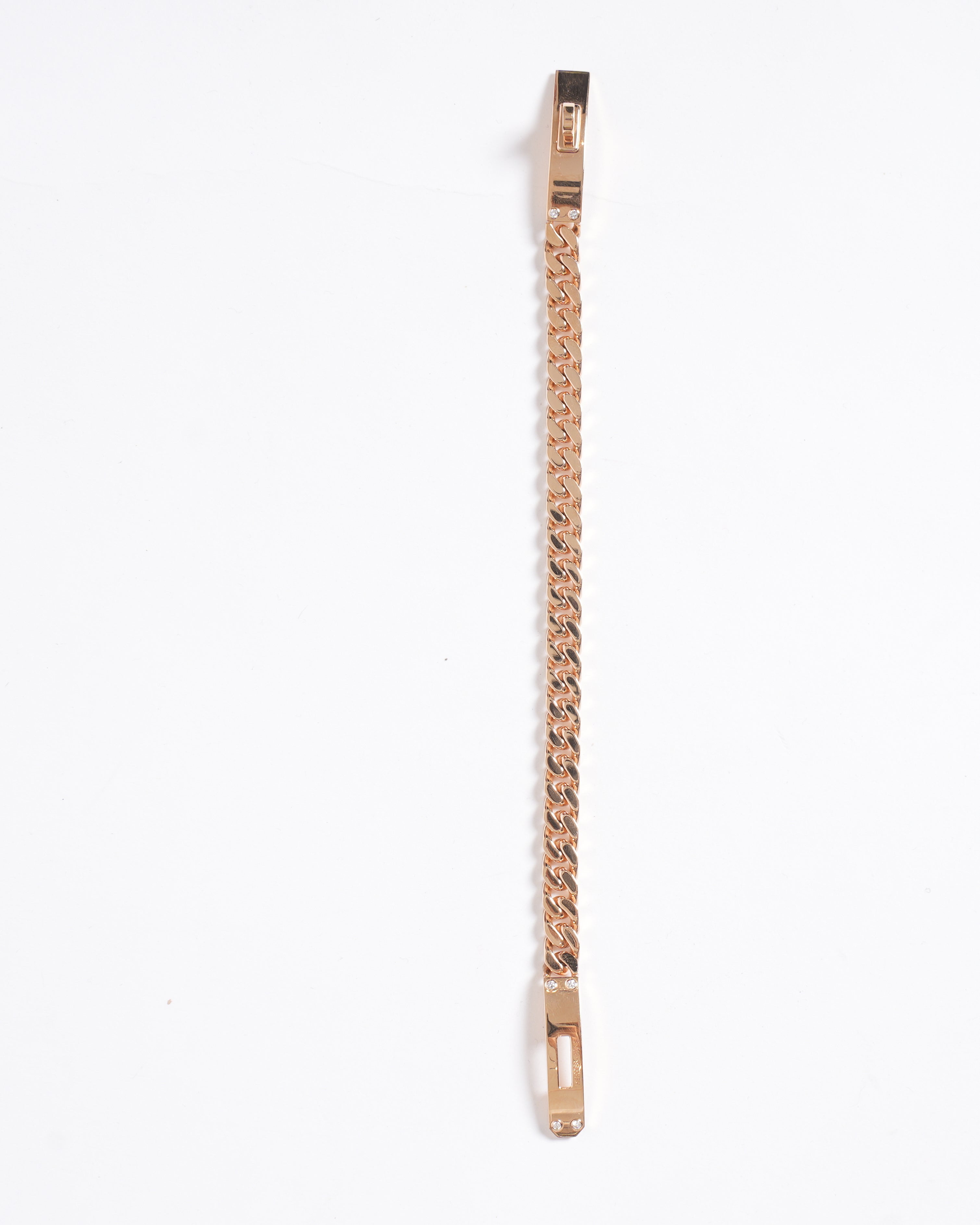 New Hermès Kelly Gourmette Bracelet 18K Gold