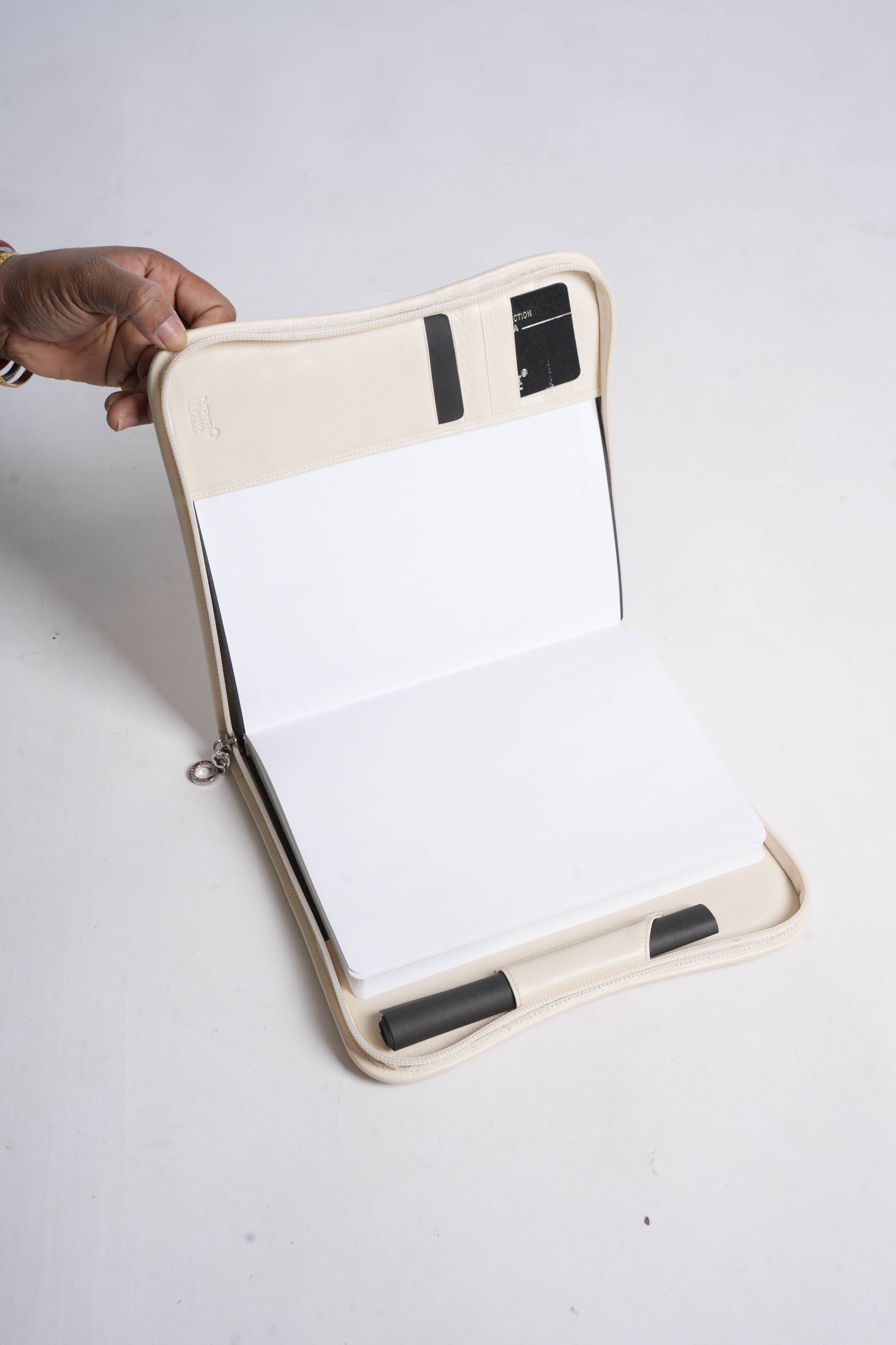 Montblanc quilted book cover