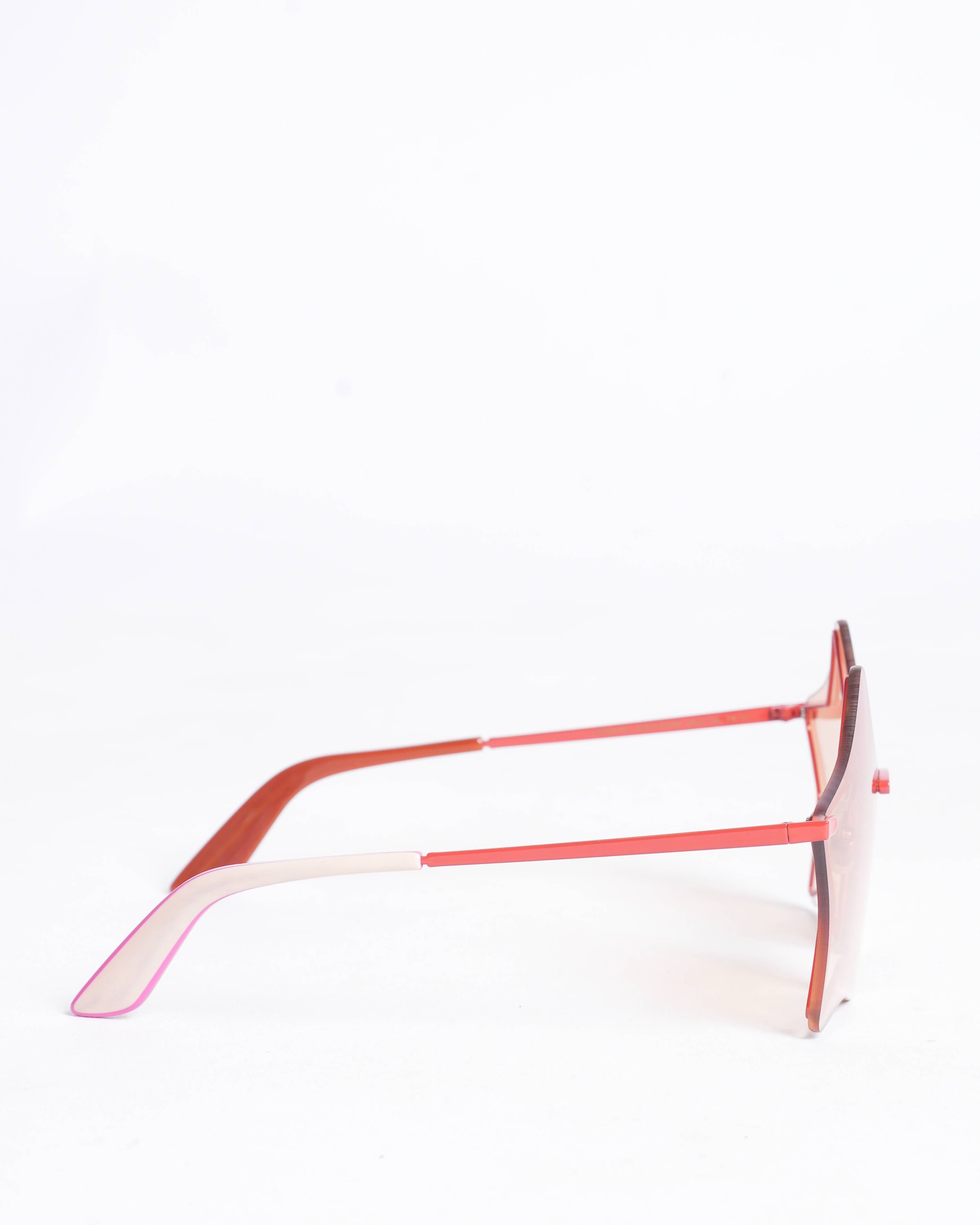 Zimmermann Start Sunglasses In Red