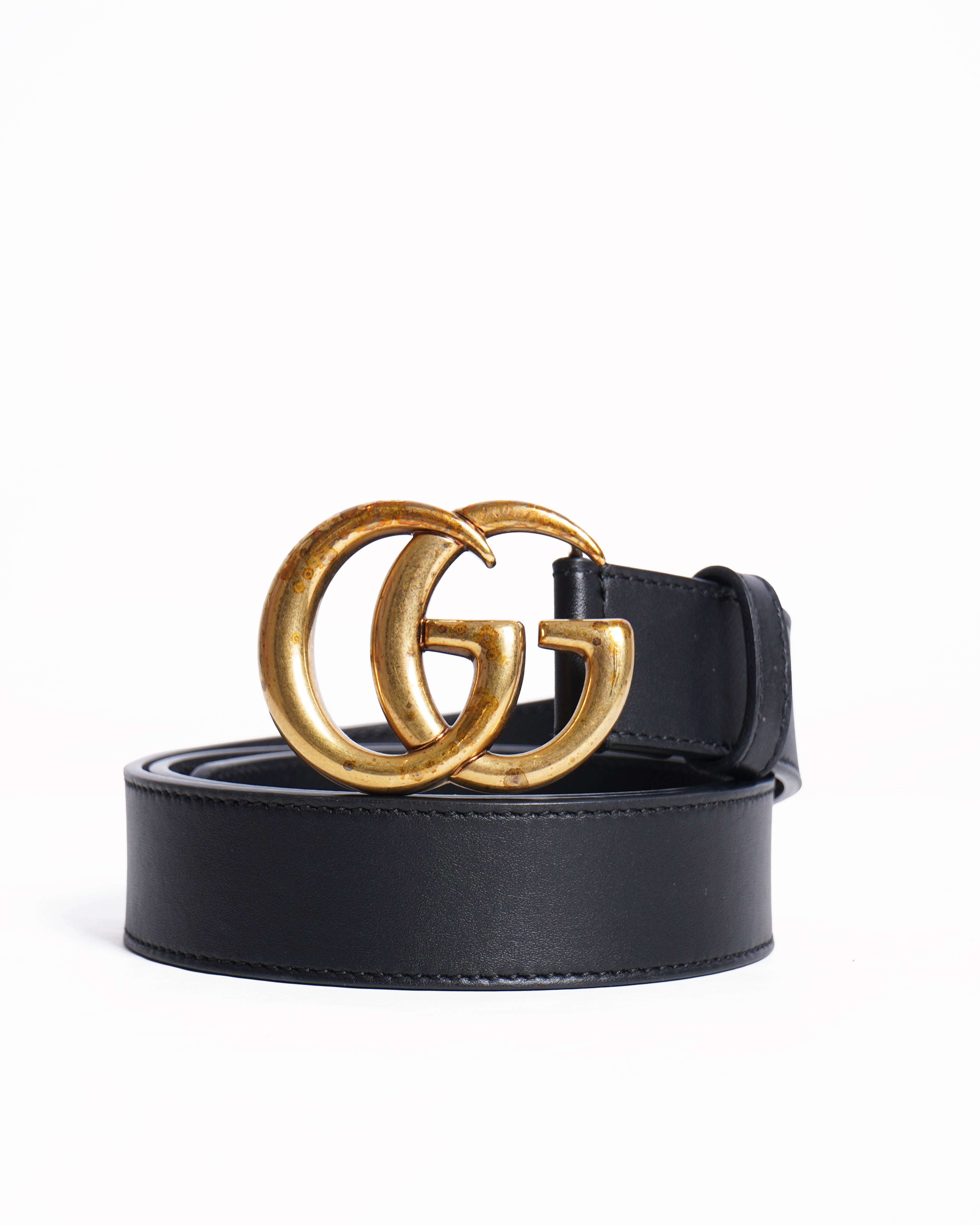 Gucci Black Leather belt