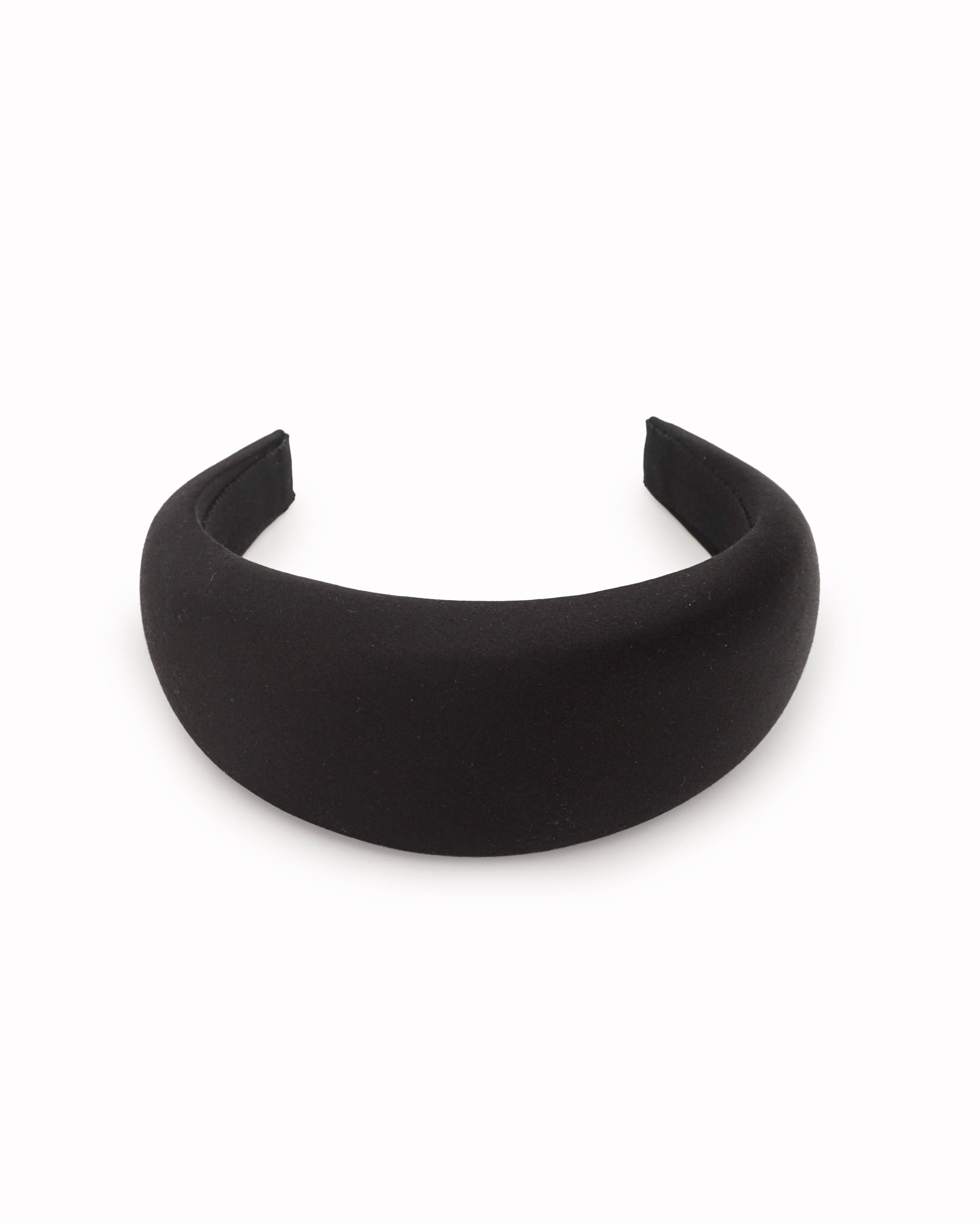 Prada Women's Black Re-Nylon Padded Headband