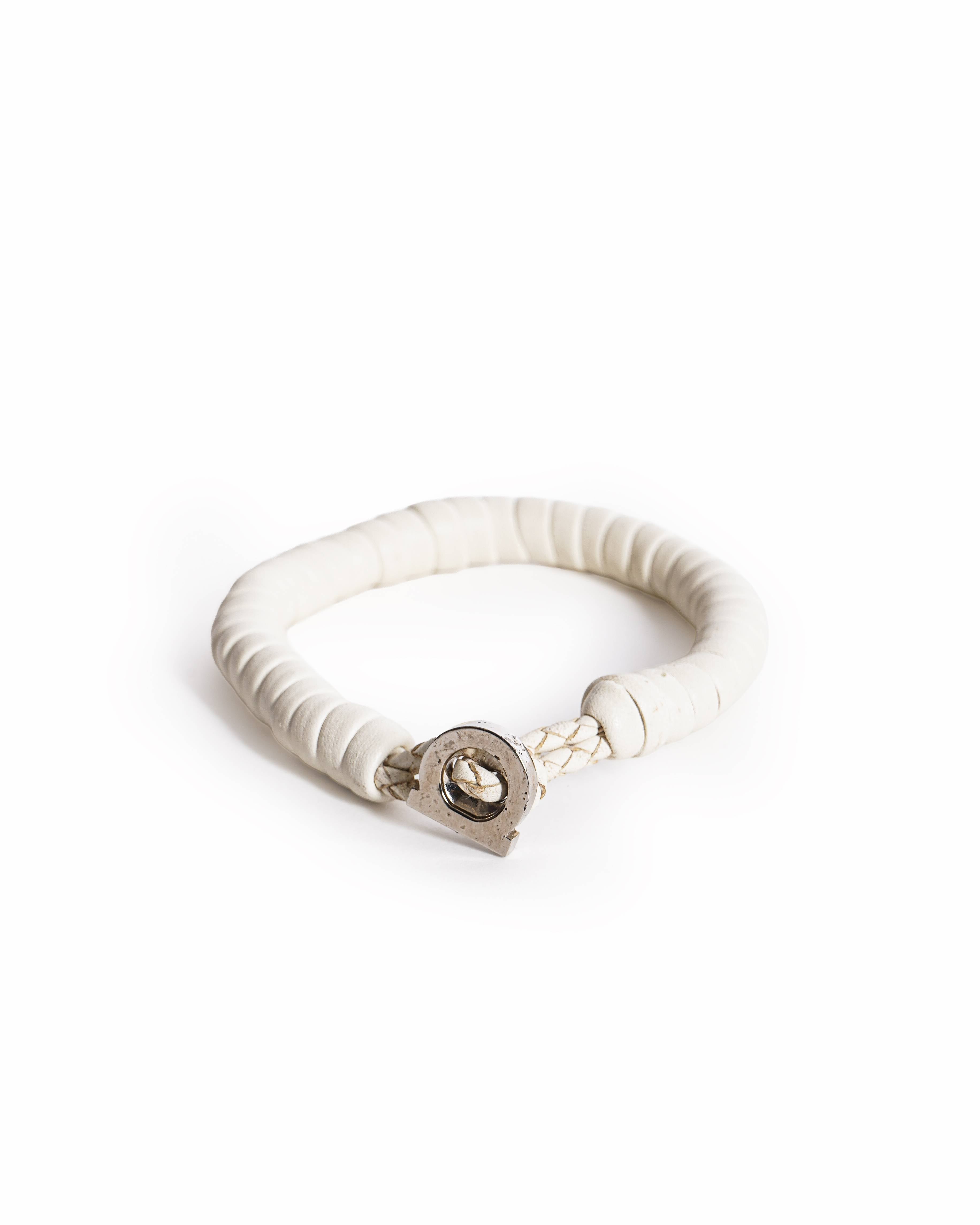 Salvatore ferragamo Braided nappa calfskin Bracelet