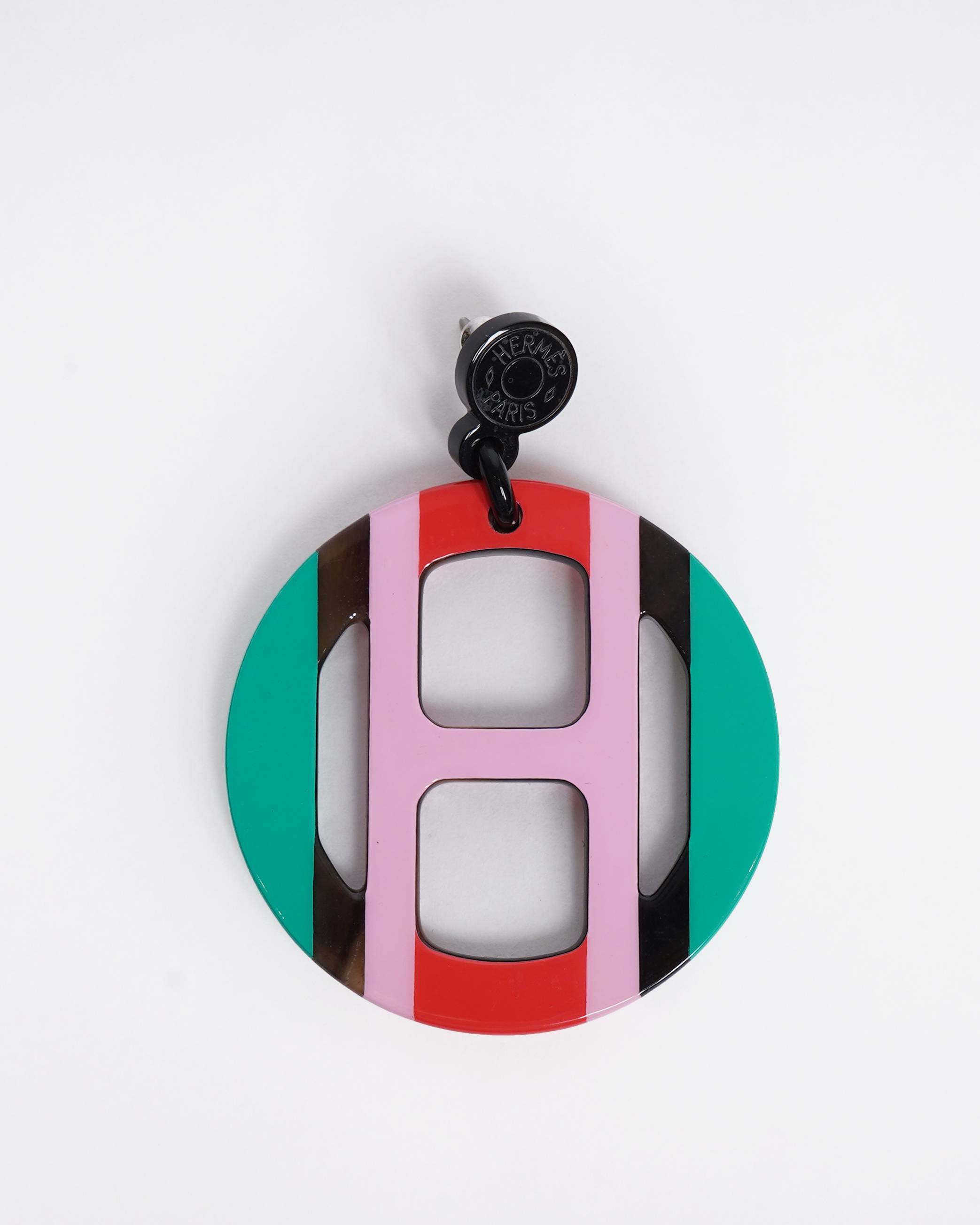 Hermès H Equipe earrings