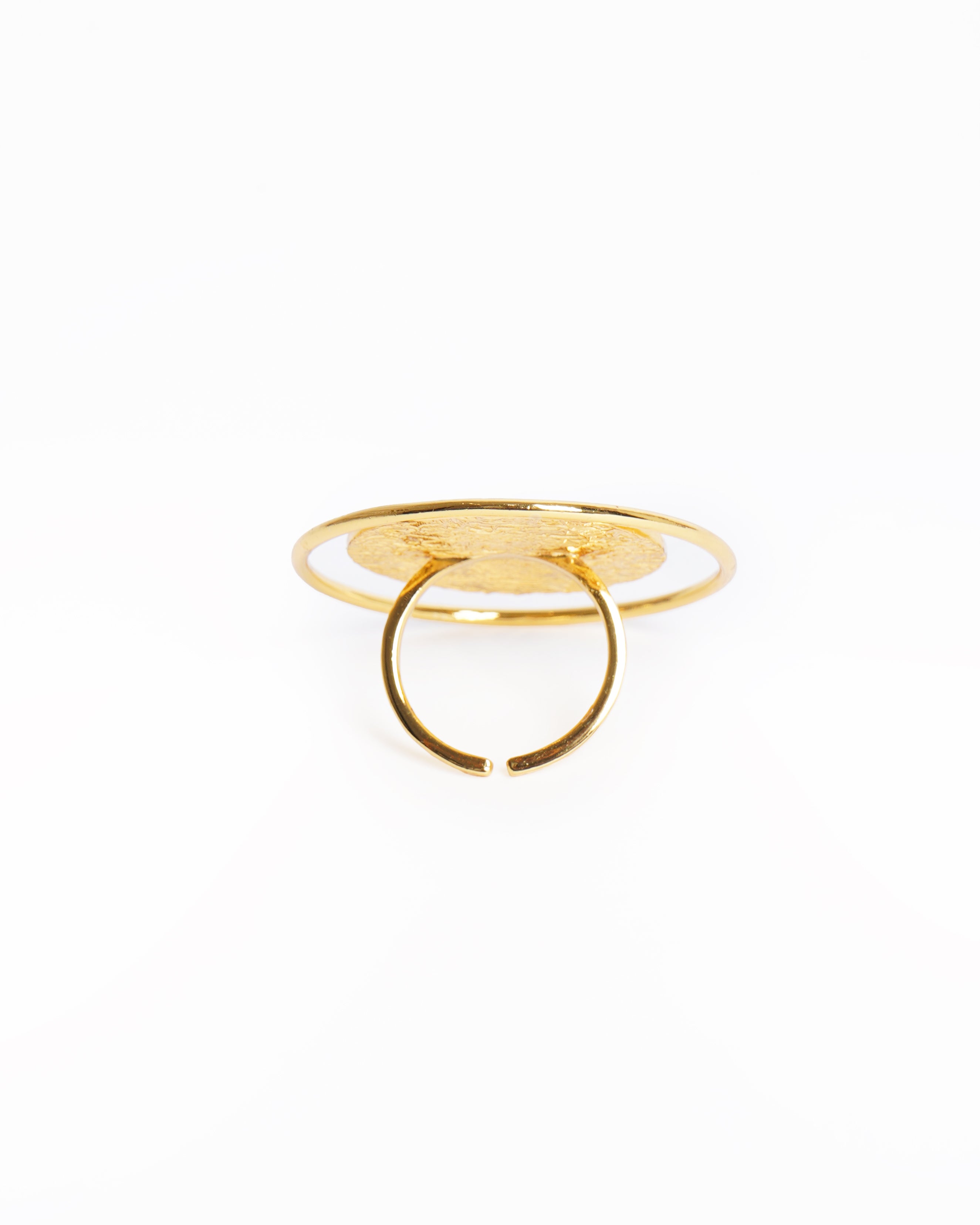 Misho designs gold plated ring