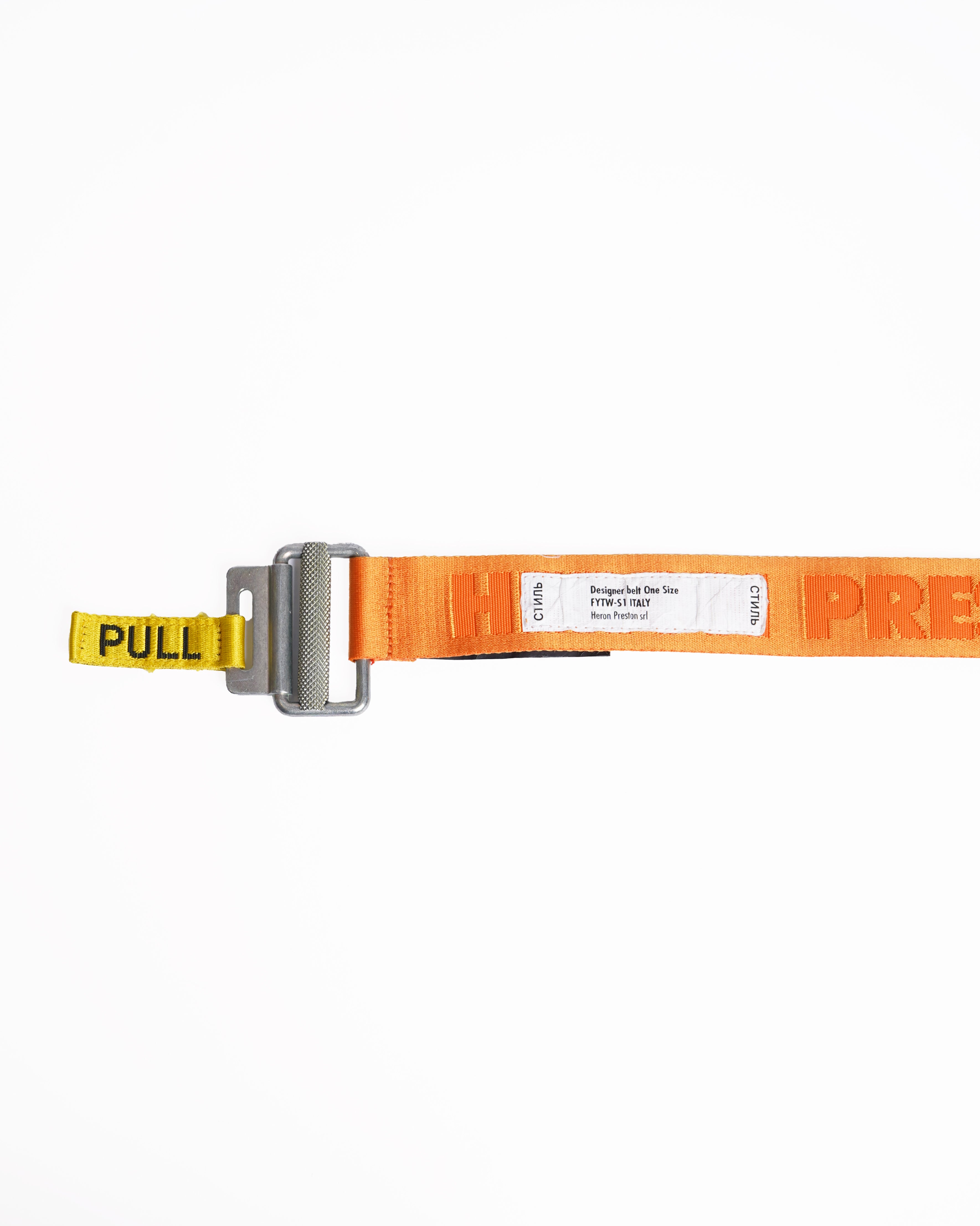 Heron Preston Jacquard Tape Belt Fron SS19 - Unisex