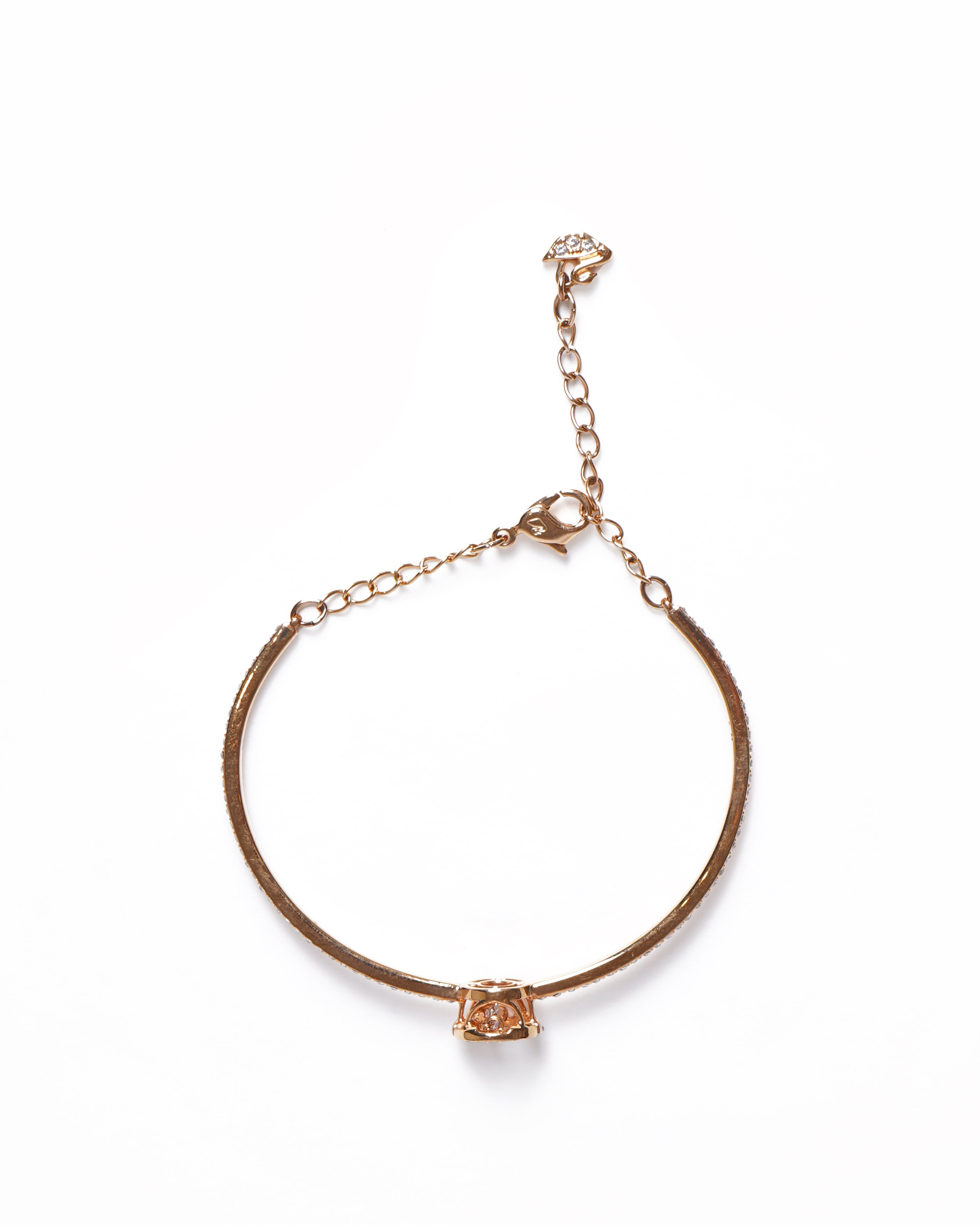 Swarovski estilo gold and crystal bracelet