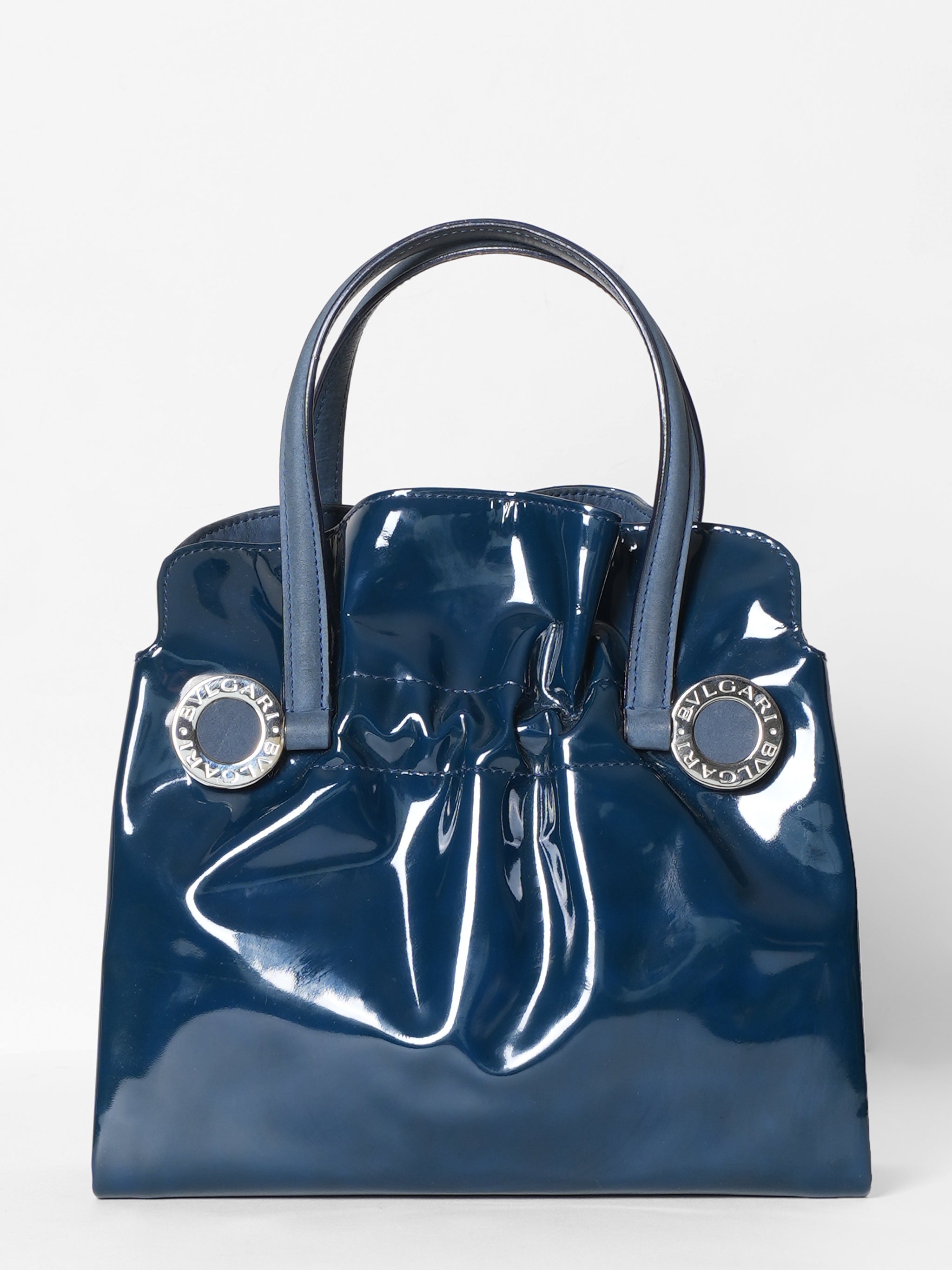 Bvlgari Patent Leather Handbag